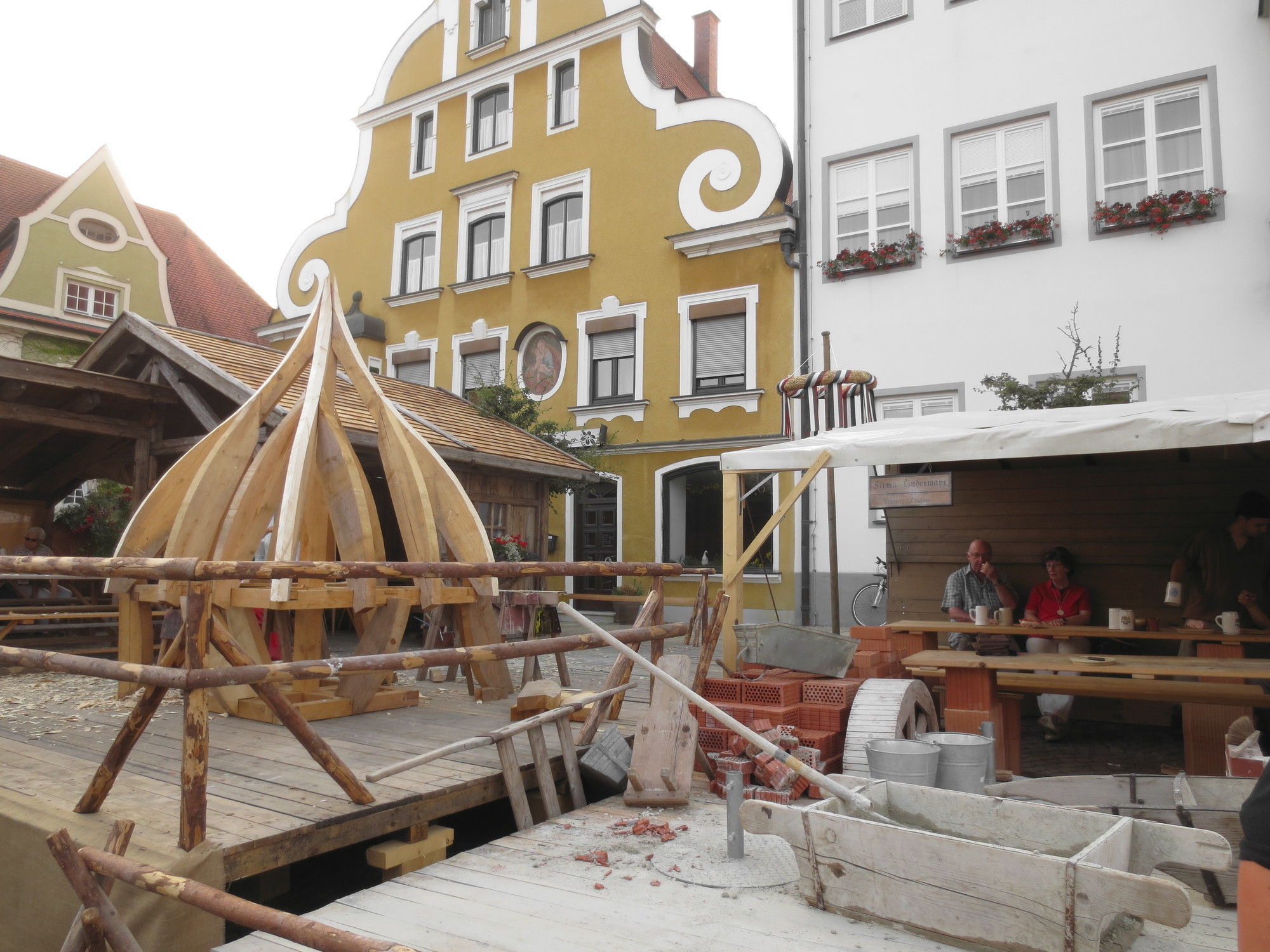 Impressionen vom Altstadtfest: Friedberg im Jahre 1789
