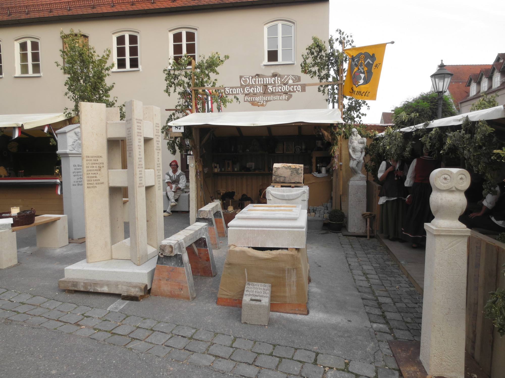 Impressionen vom Altstadtfest: Friedberg im Jahre 1789