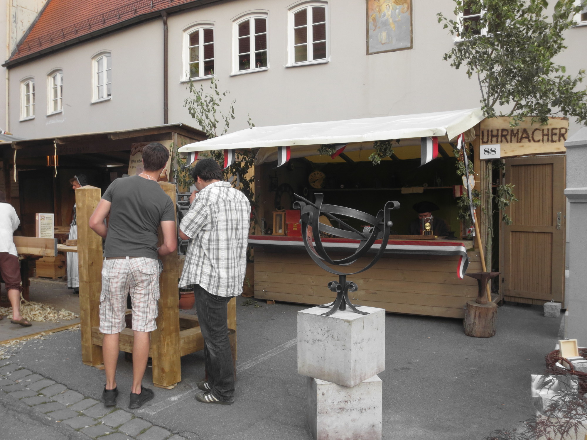 Impressionen vom Altstadtfest: Friedberg im Jahre 1789