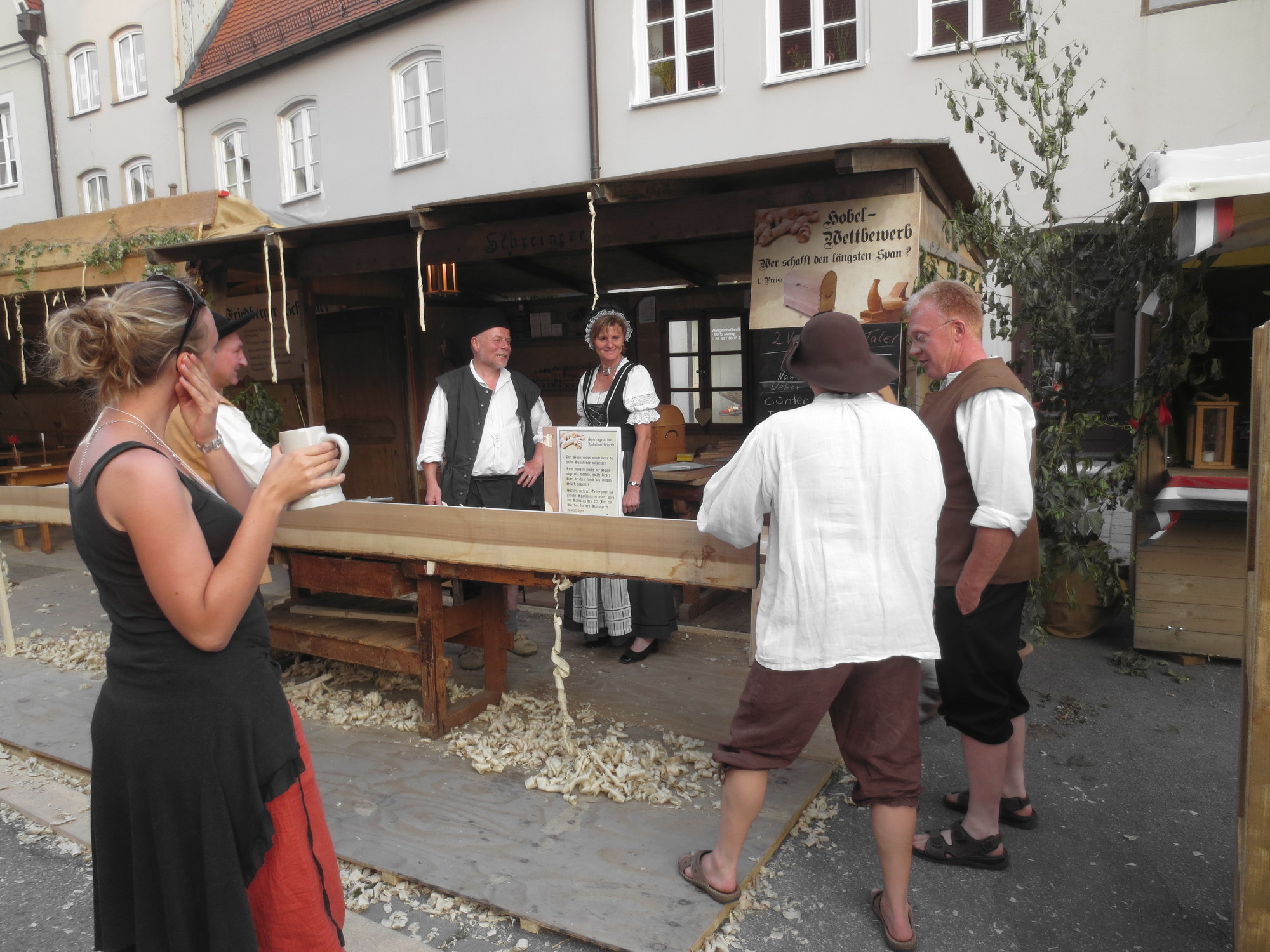 Impressionen vom Altstadtfest: Friedberg im Jahre 1789