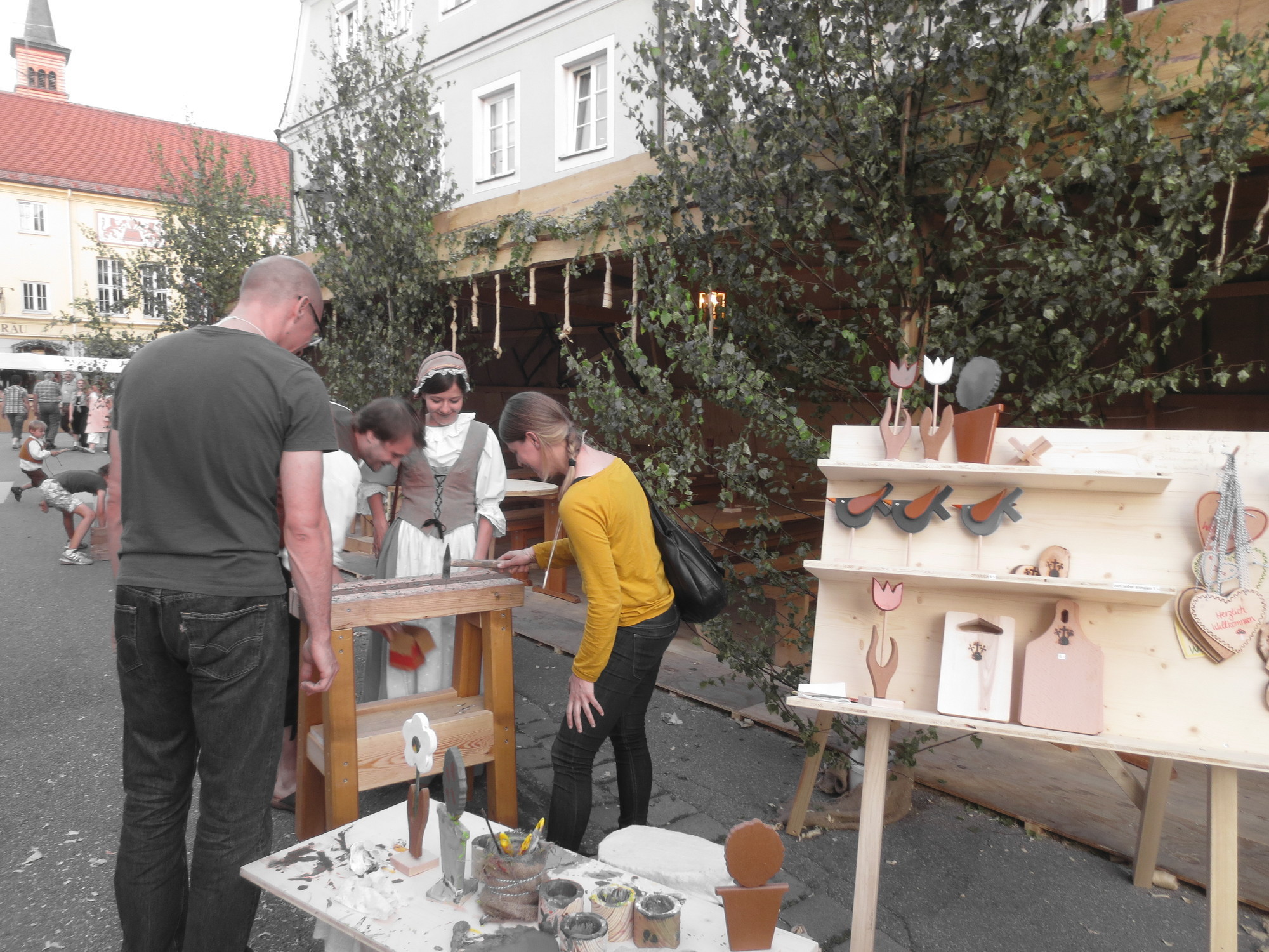 Impressionen vom Altstadtfest: Friedberg im Jahre 1789