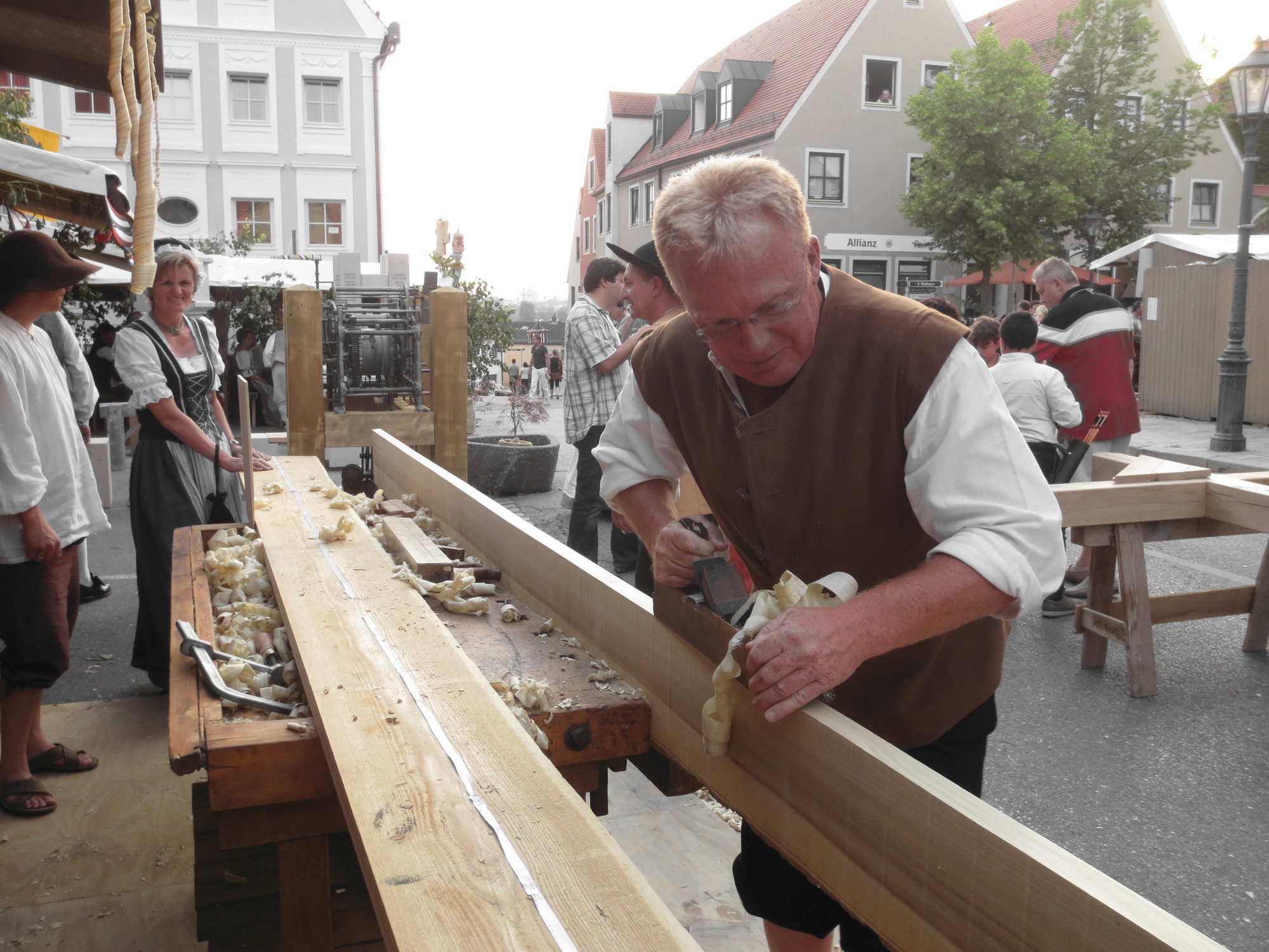 Impressionen vom Altstadtfest: Friedberg im Jahre 1789