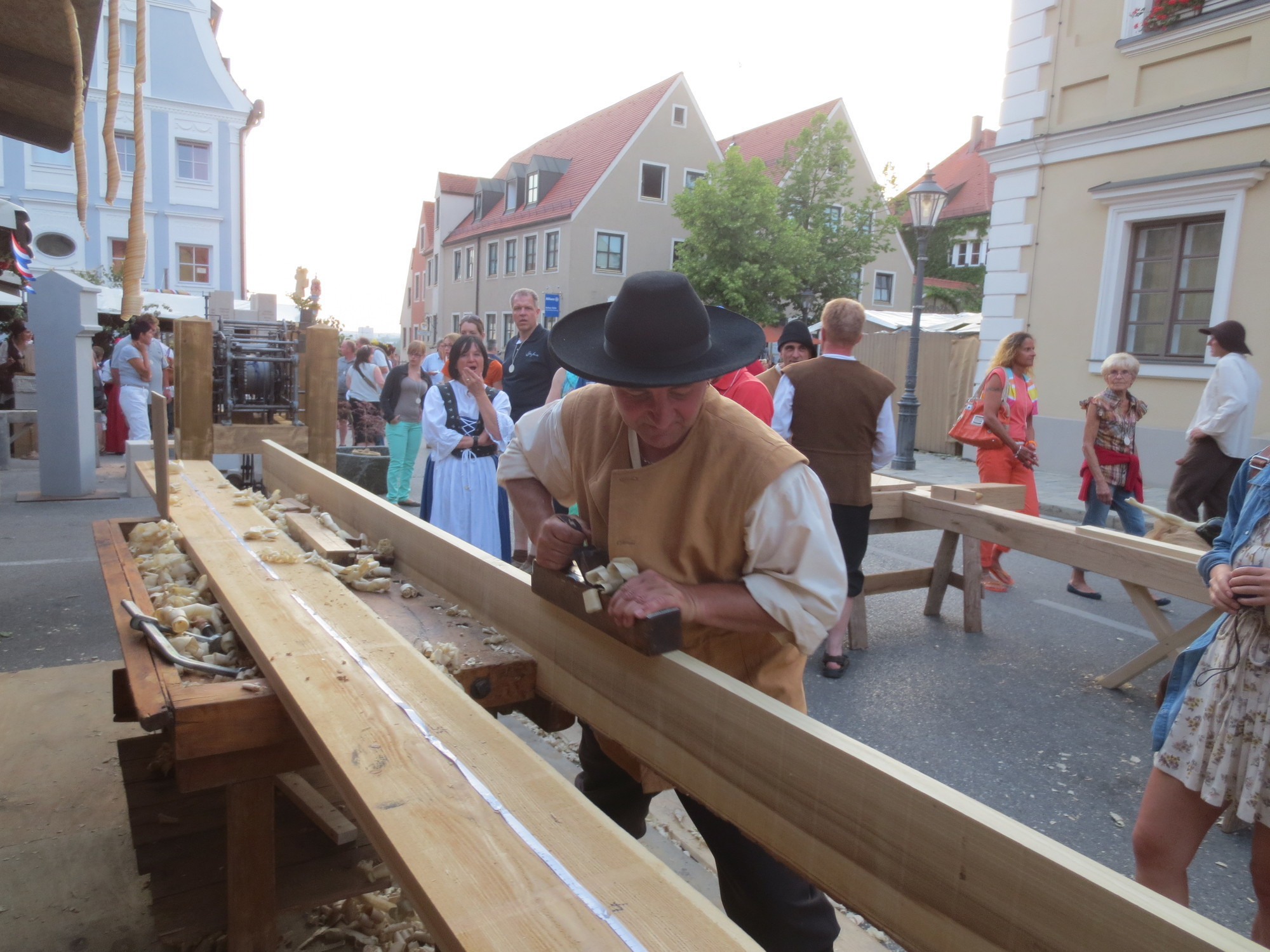 Impressionen vom Altstadtfest: Friedberg im Jahre 1789