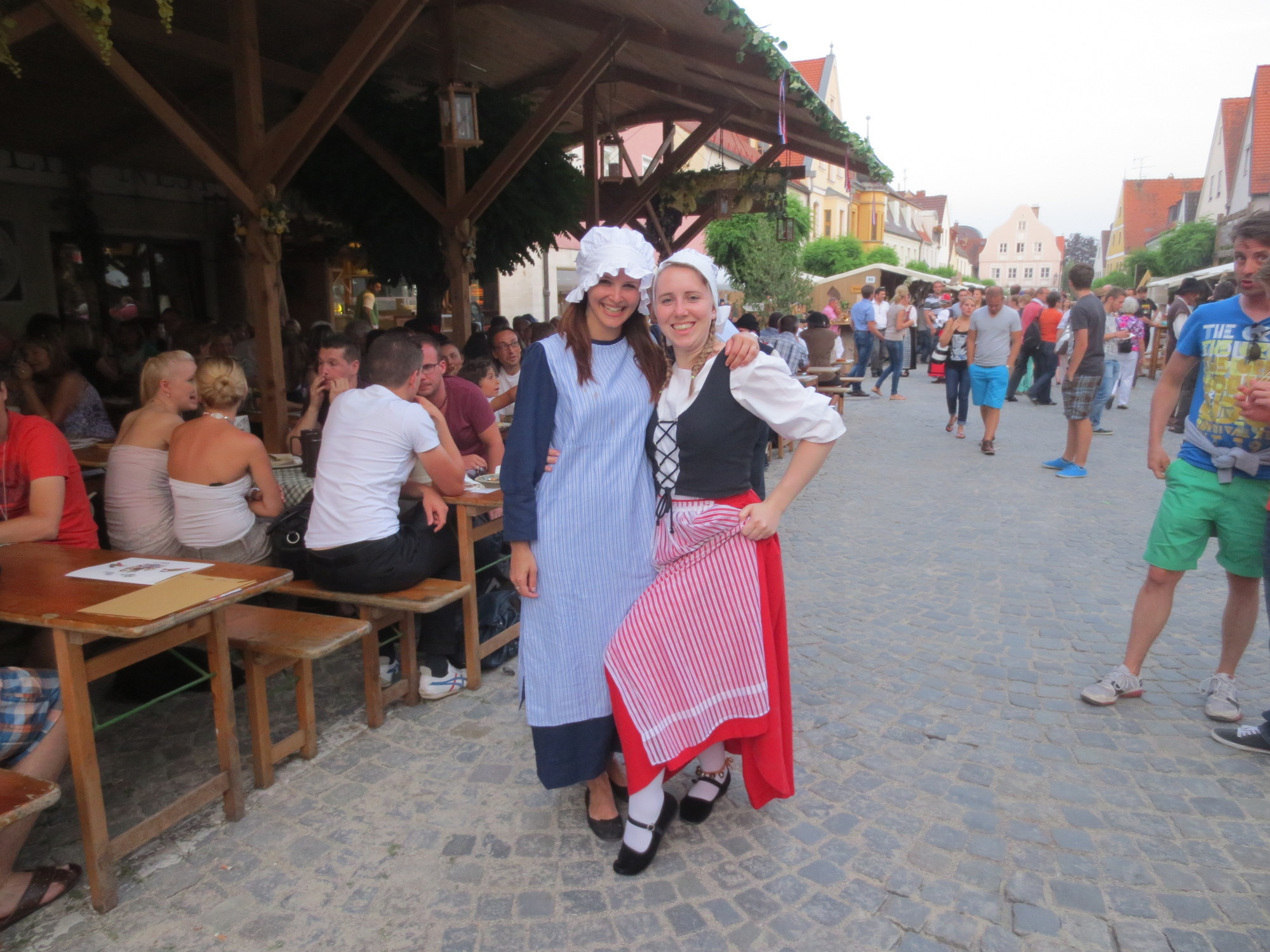 Impressionen vom Altstadtfest: Friedberg im Jahre 1789