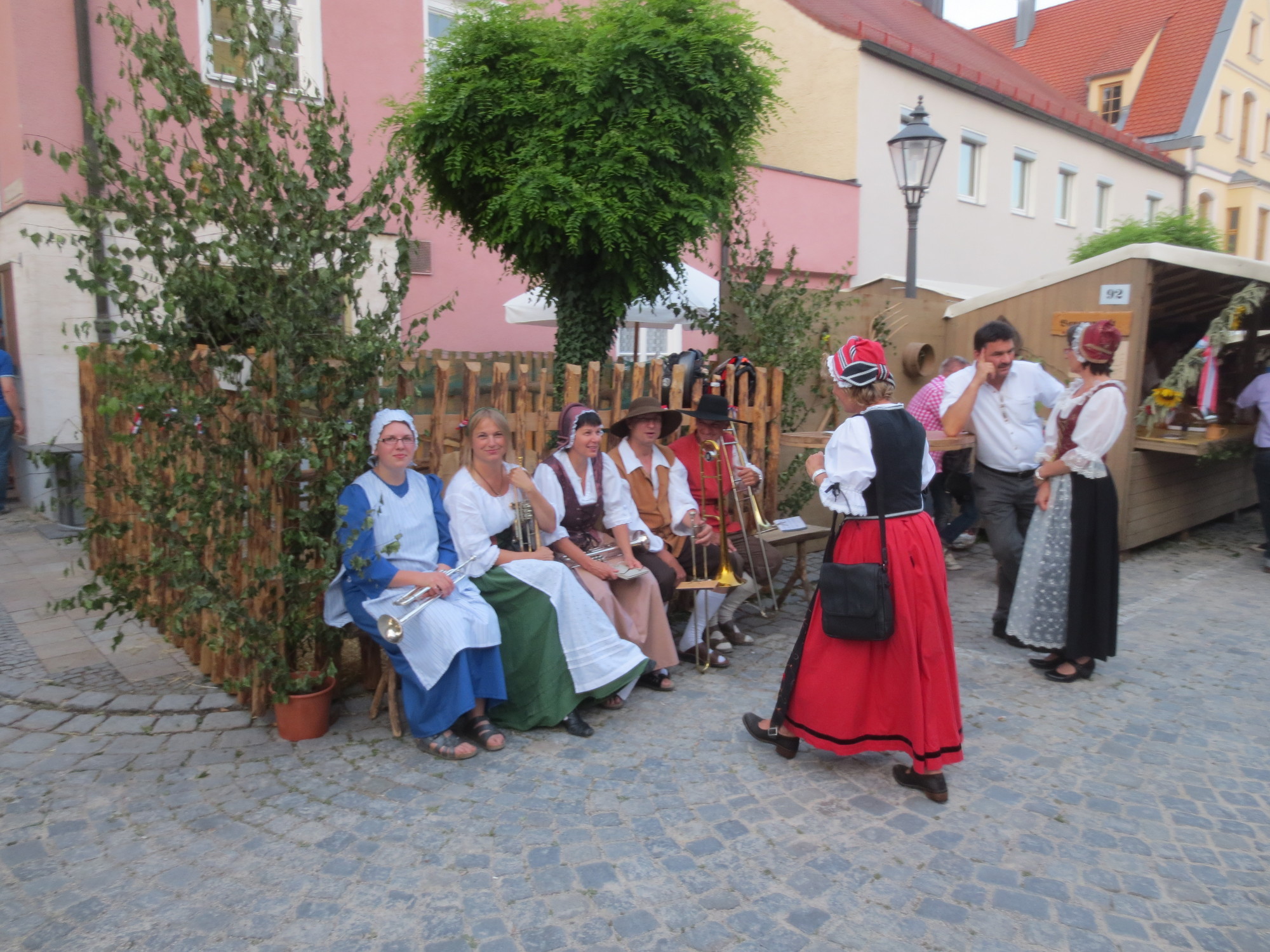 Impressionen vom Altstadtfest: Friedberg im Jahre 1789