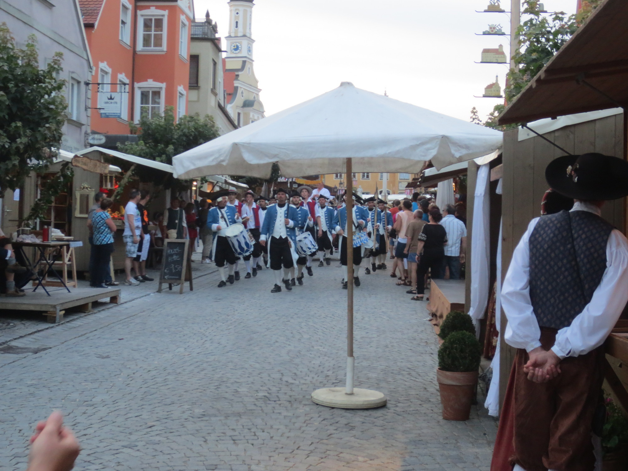 Impressionen vom Altstadtfest: Friedberg im Jahre 1789
