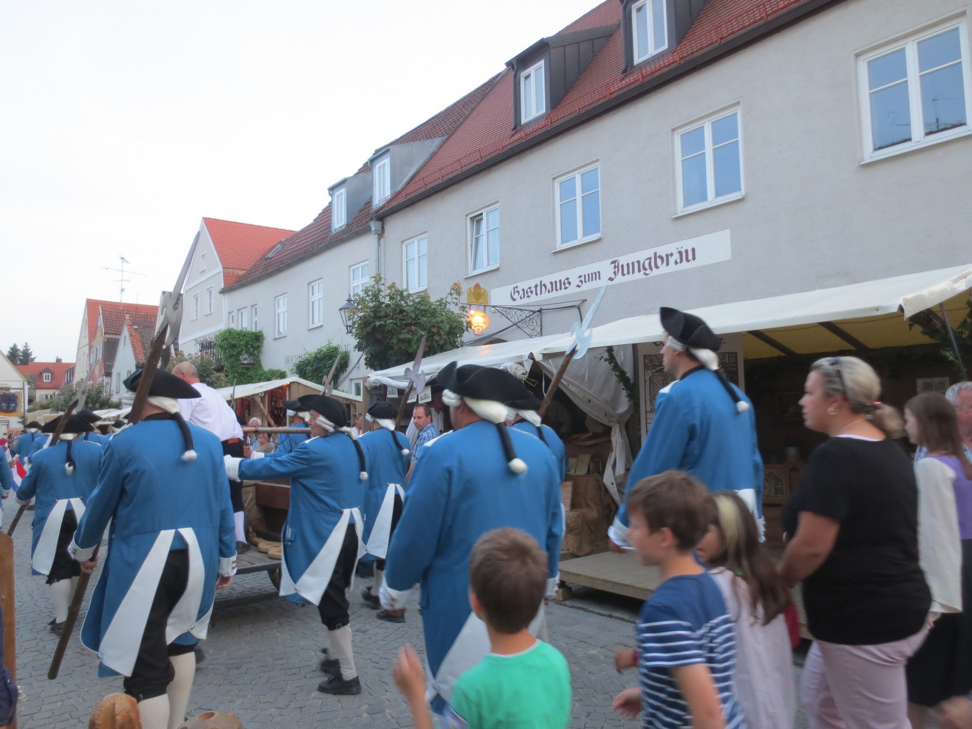 Impressionen vom Altstadtfest: Friedberg im Jahre 1789
