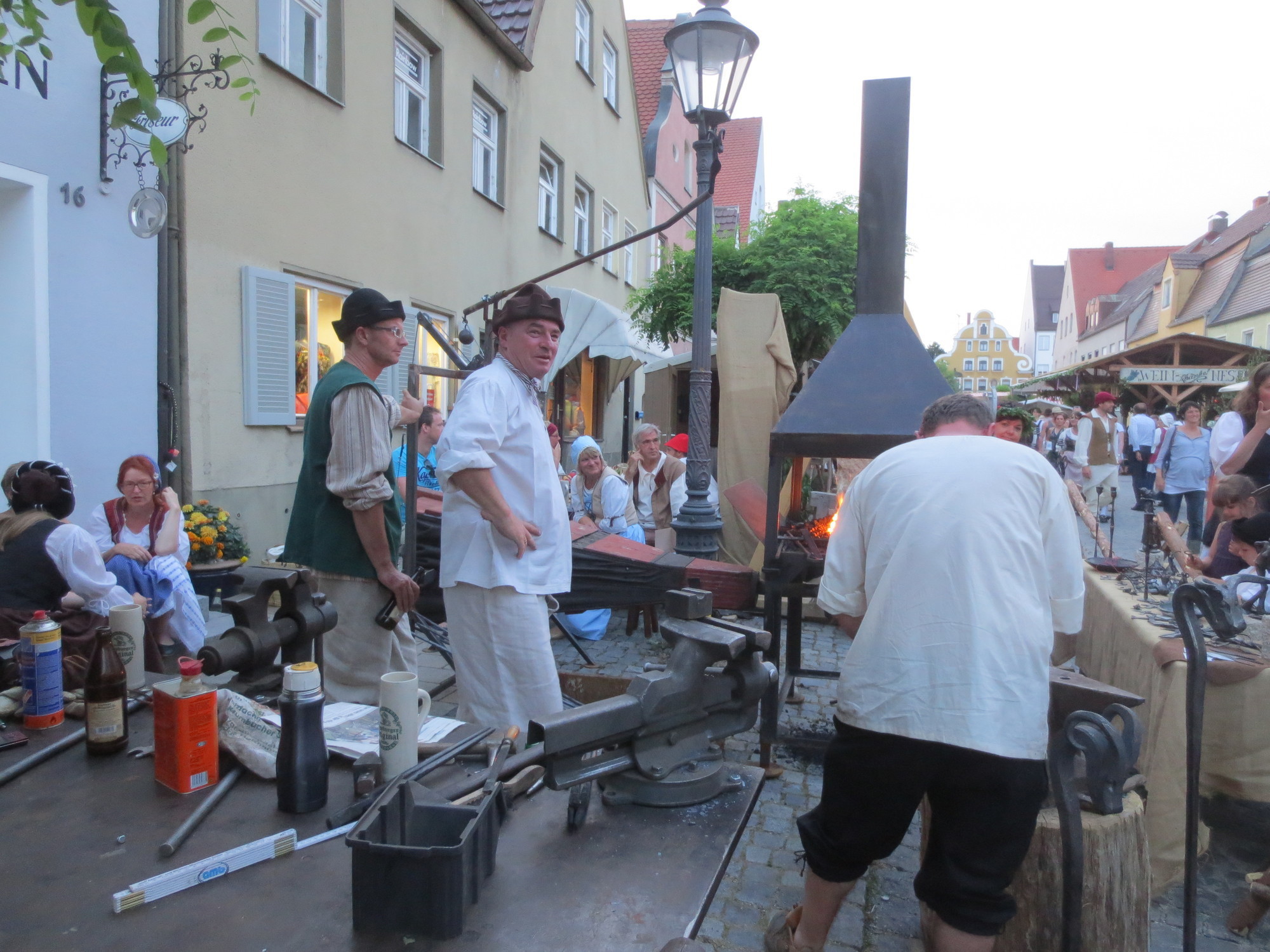 Impressionen vom Altstadtfest: Friedberg im Jahre 1789