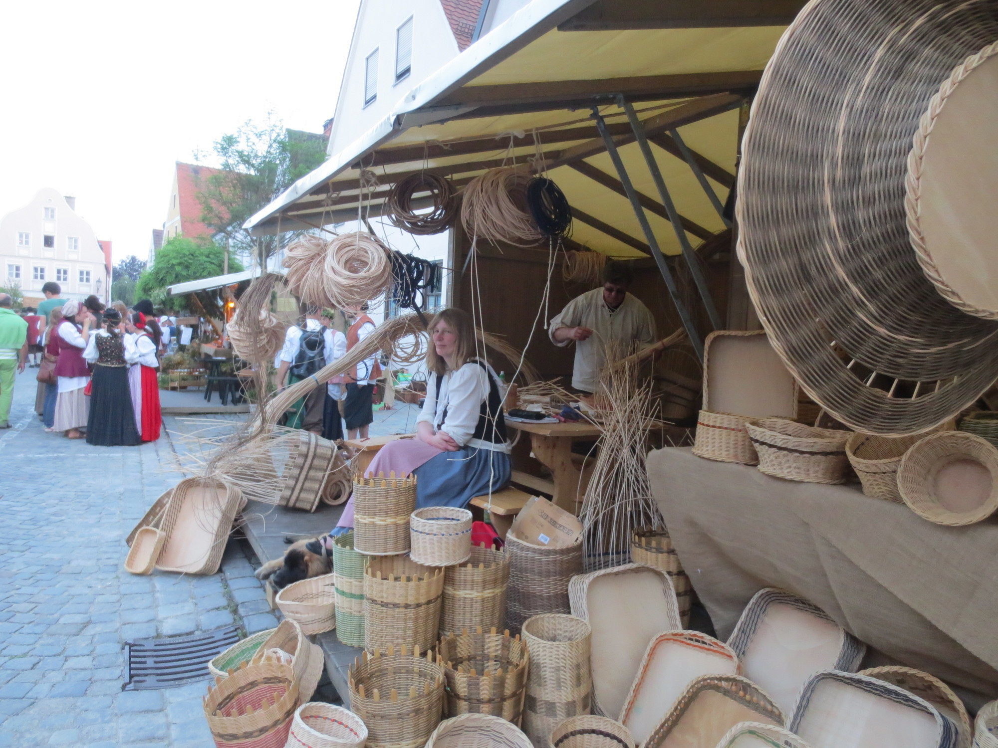 Impressionen vom Altstadtfest: Friedberg im Jahre 1789