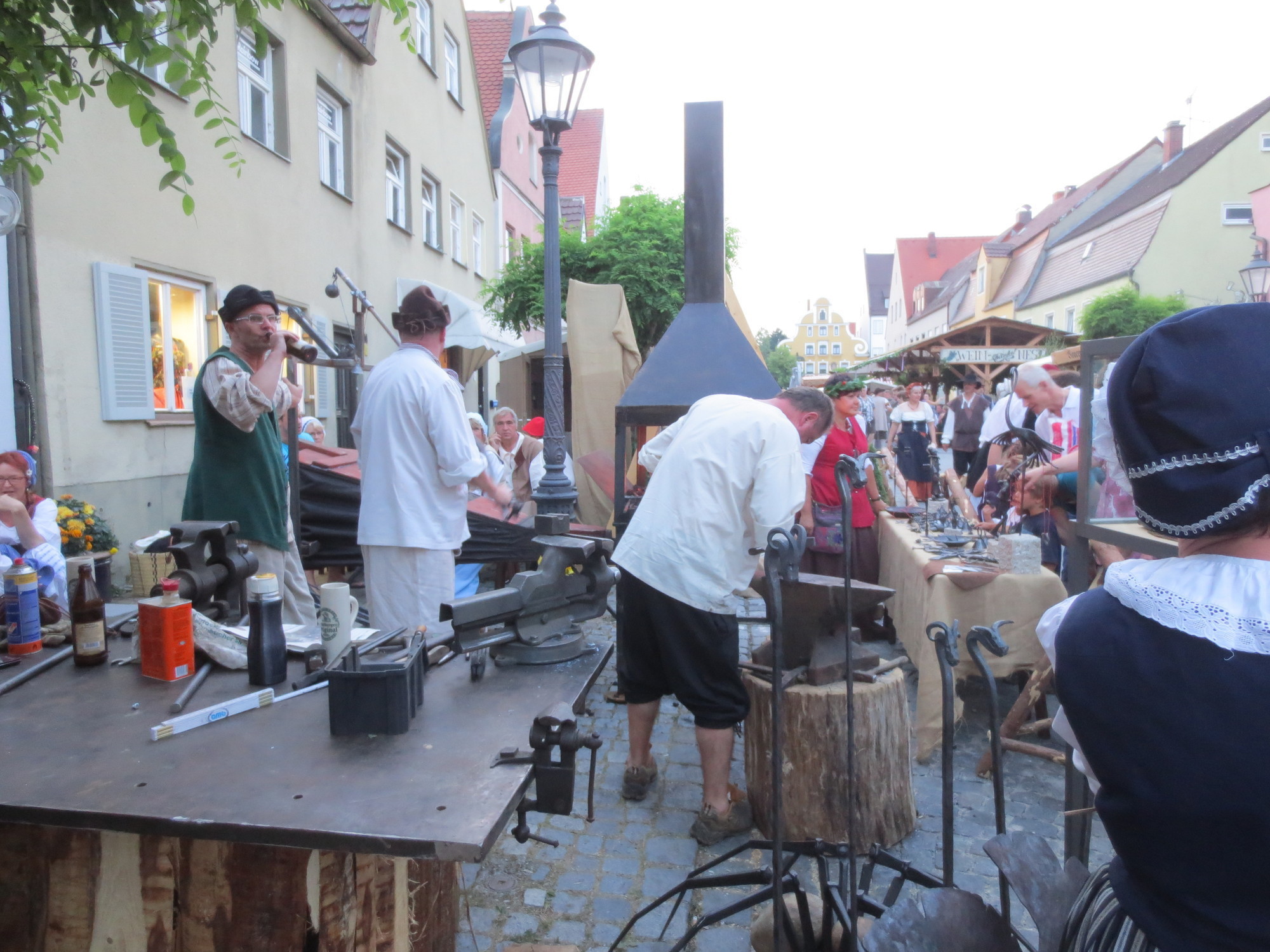 Impressionen vom Altstadtfest: Friedberg im Jahre 1789