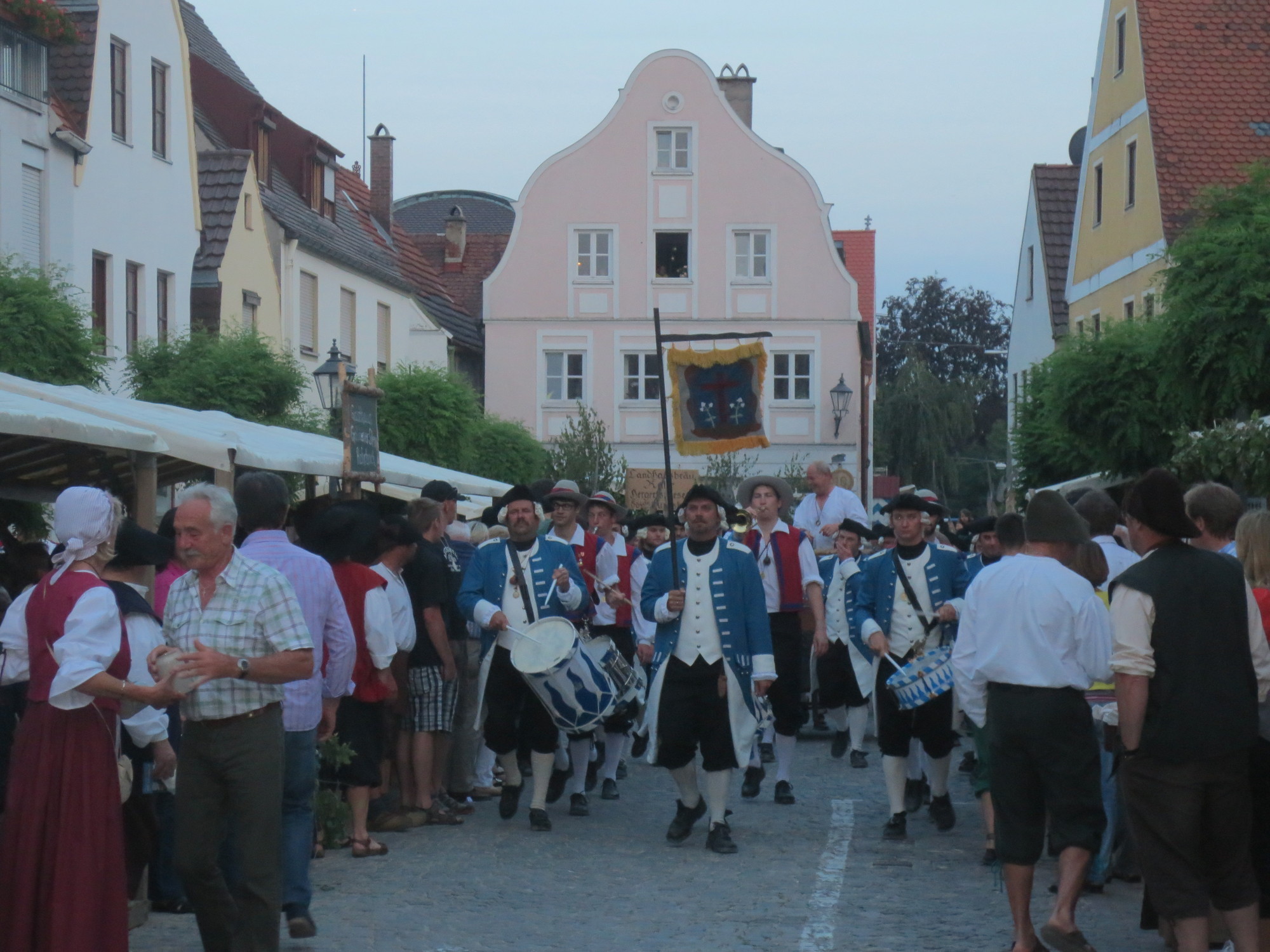 Impressionen vom Altstadtfest: Friedberg im Jahre 1789