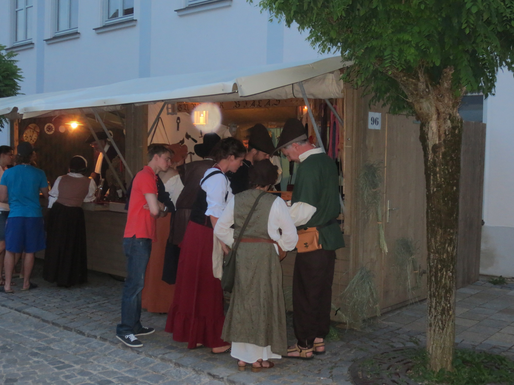 Impressionen vom Altstadtfest: Friedberg im Jahre 1789