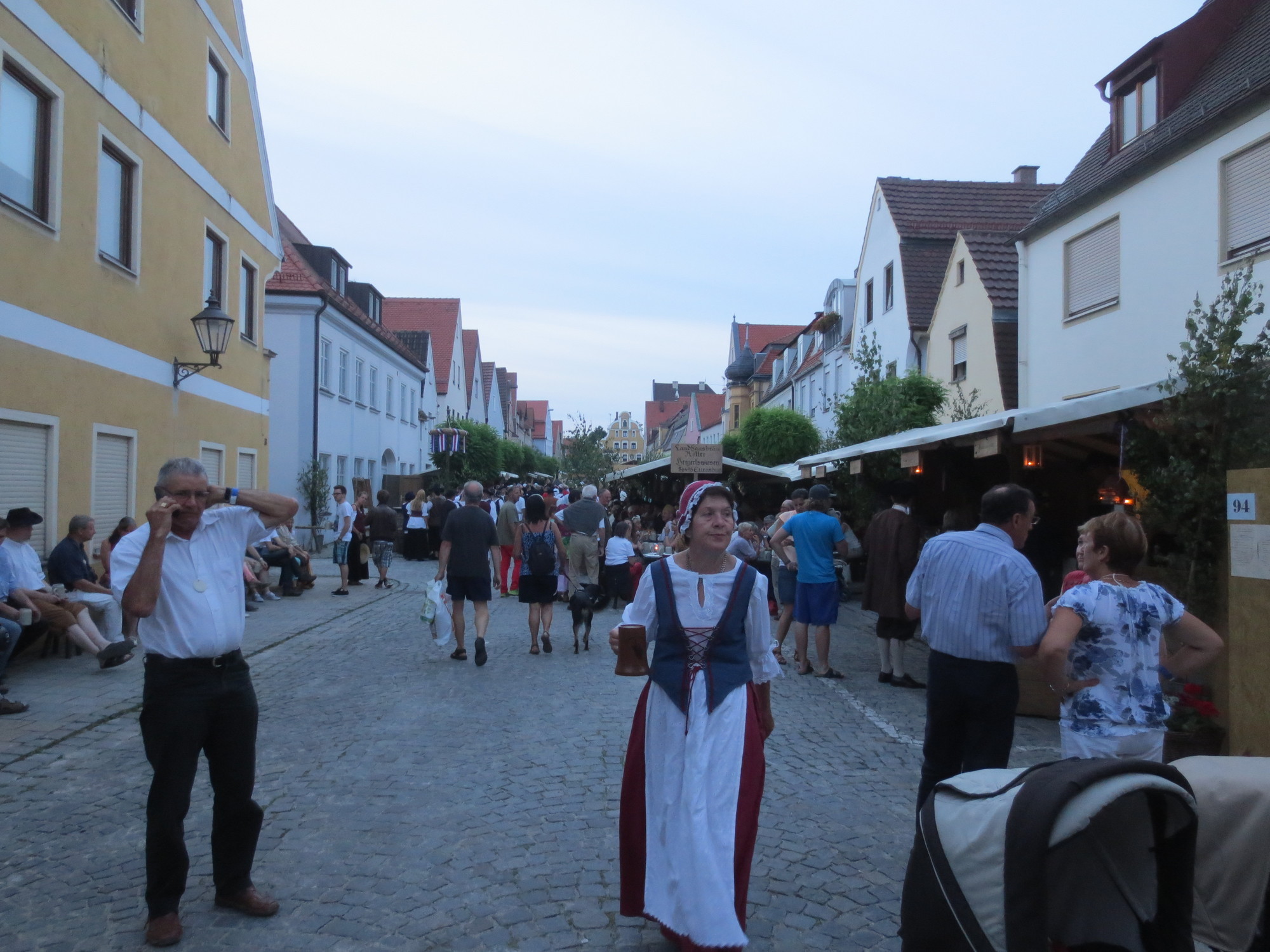 Impressionen vom Altstadtfest: Friedberg im Jahre 1789