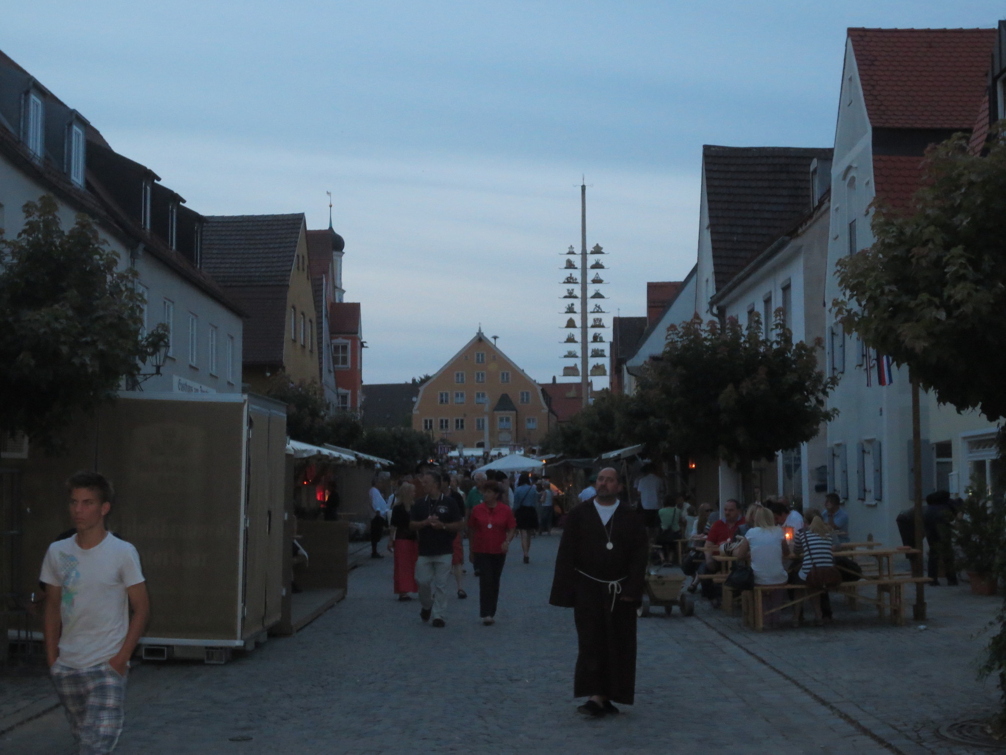 Impressionen vom Altstadtfest: Friedberg im Jahre 1789