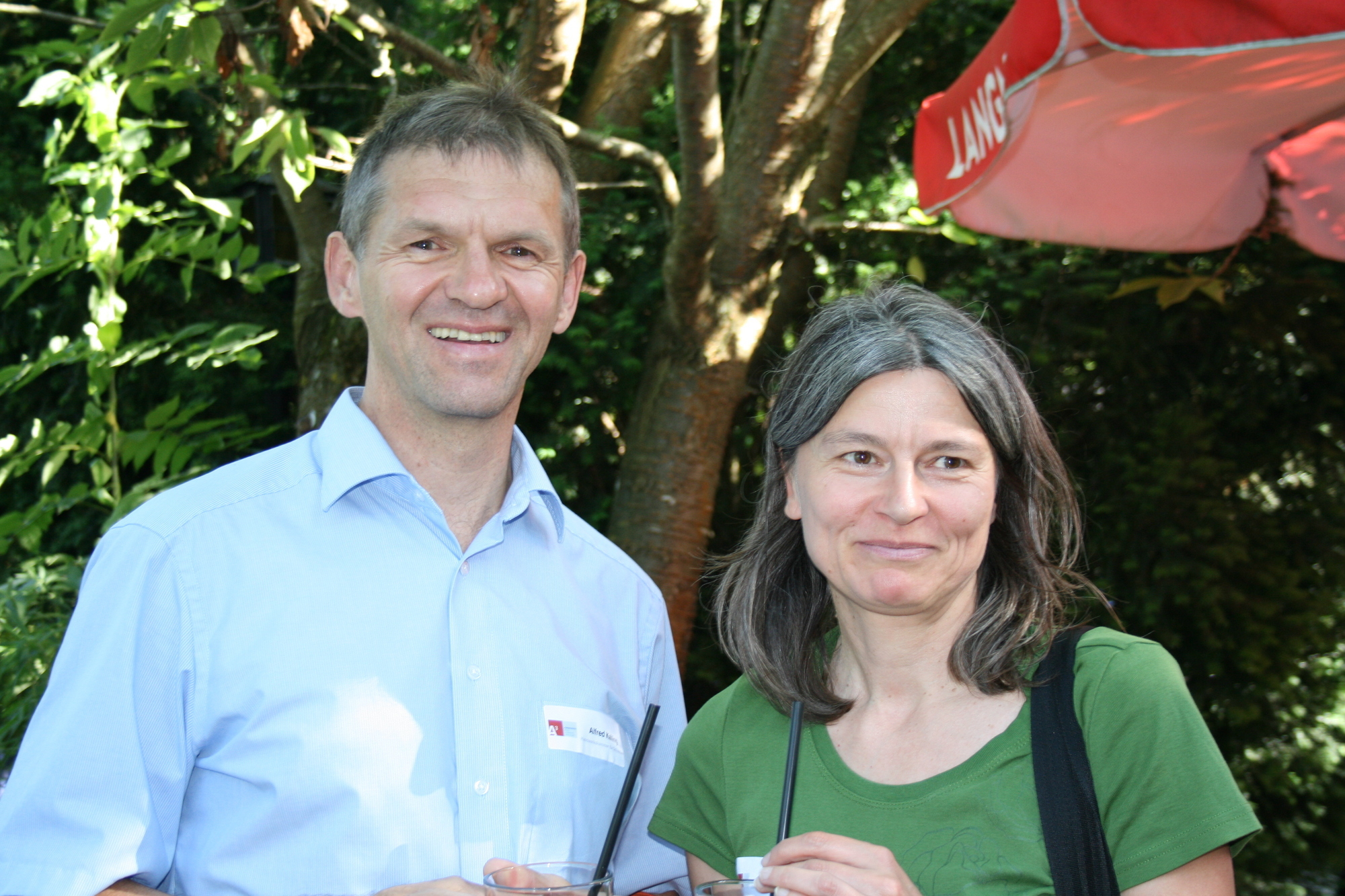 Zwischen Minigolf und Köstlichkeiten vom Grill kam das Netzwerken beim A³ Sommerfest nicht zu kurz. Fotos: B4B SCHWABEN