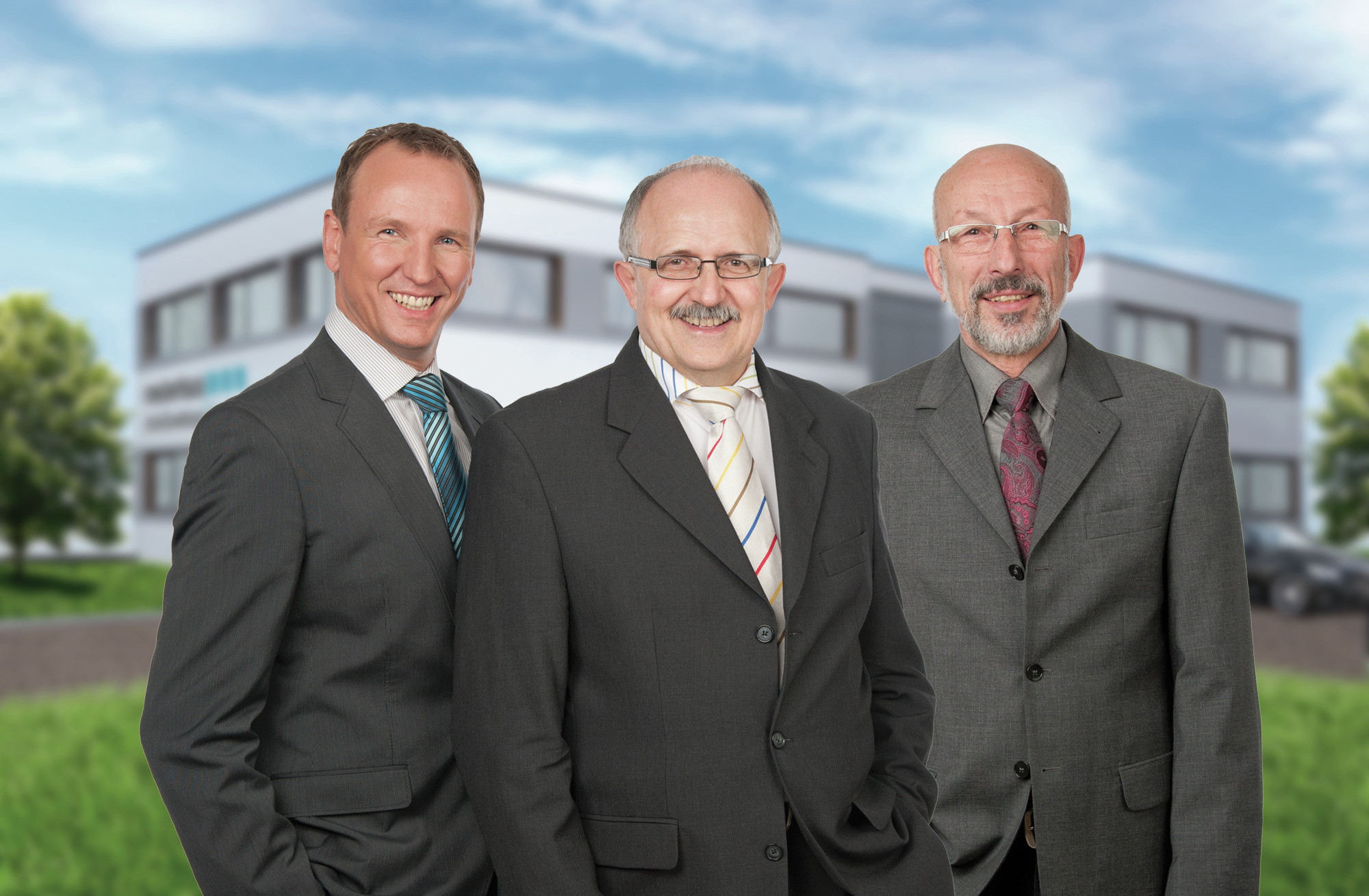 Christian Sauter, MESAPRINT, Christian Wagner, Wagner & Partner, Volker Sengelaub, Sengelaub. Foto: Medienhaus