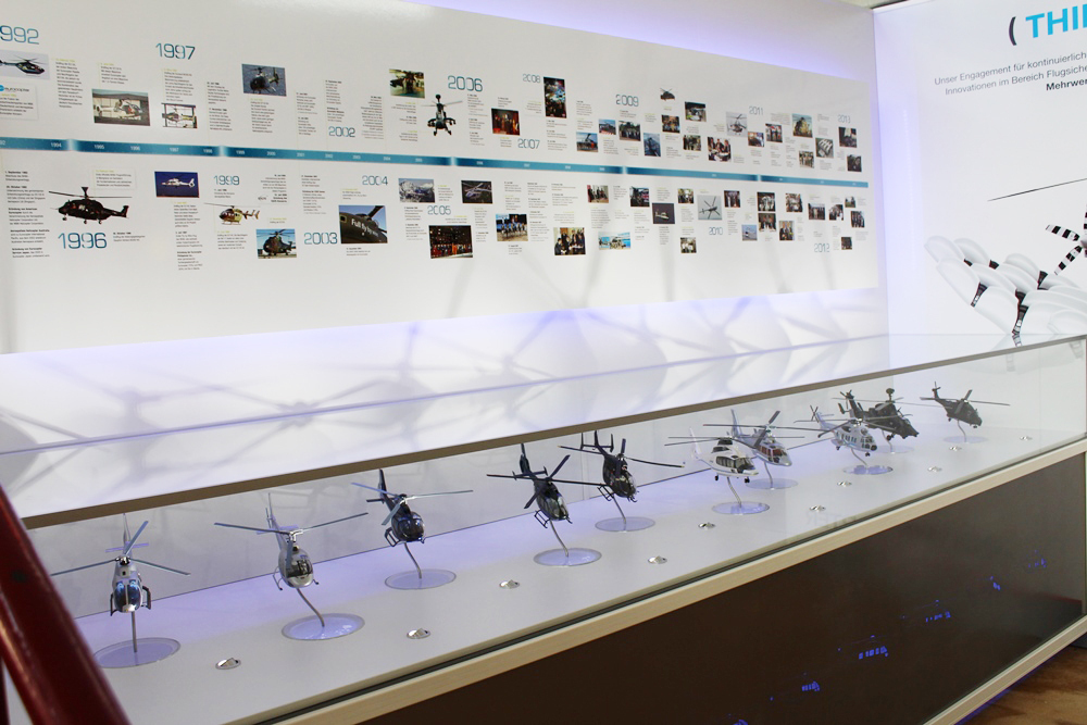 Schätzl Druck und Medien unterstützt Eurocopter bei seinem Auftritt im Hubschraubermuseum Bückeburg, Foto: Schätzl