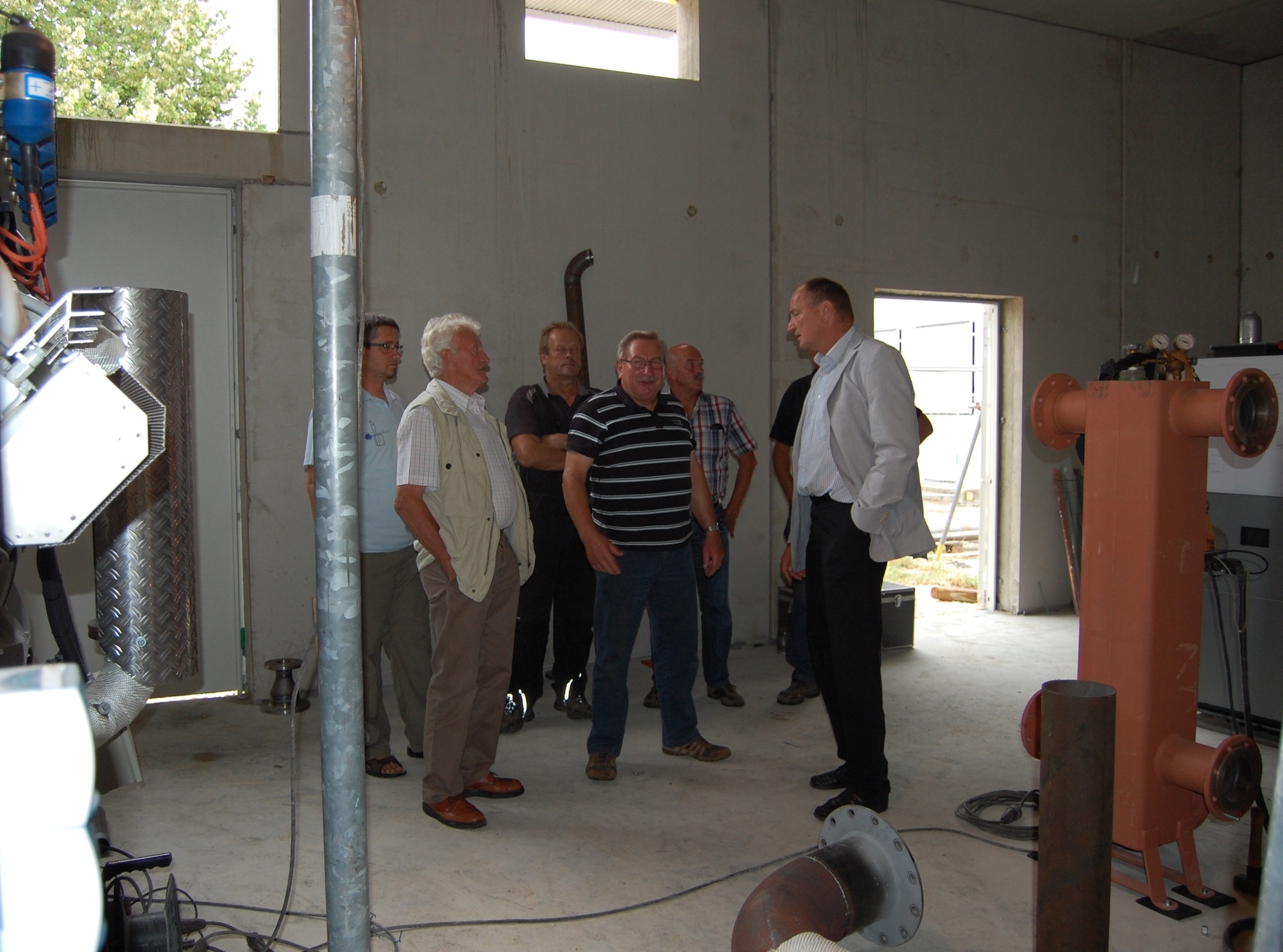 Winfried Müller, Helmut Kinzler, Markus Stuhler, Wolfgang Schenk, Otto Spengler und Josef Schnitzler. Foto: Stadt Lauingen