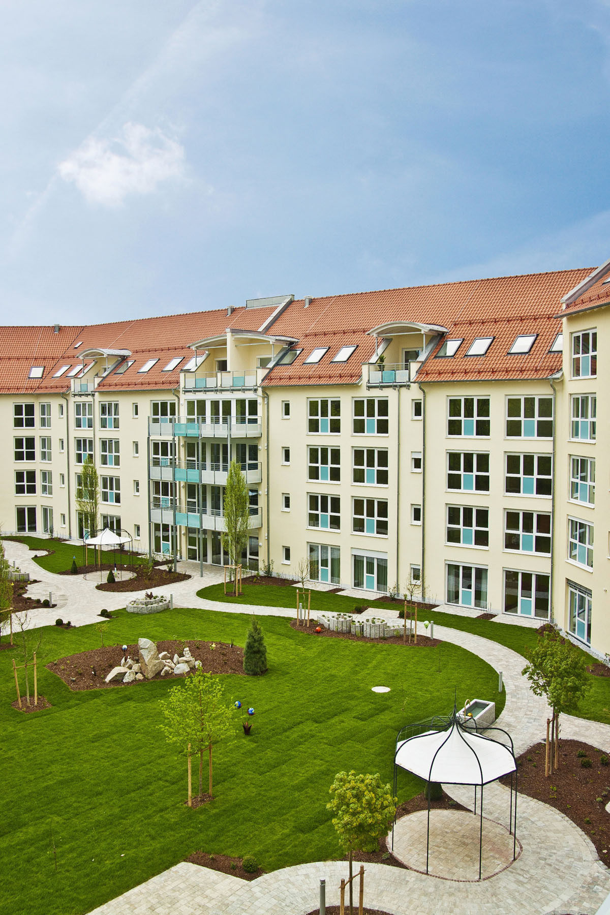 Das Seniorenzentrum Lechrain überzeugt Betroffene und Angehörige. Foto: Stadt Augsburg