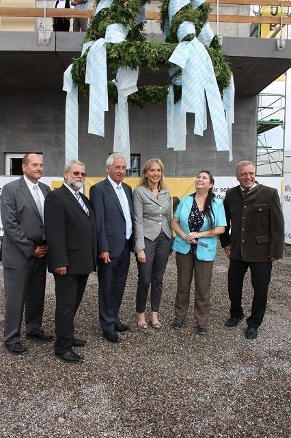 Das Richtfest der JVA Gablingen mit Ehrengast Dr. Beate Merk. Foto: JVA Gablingen