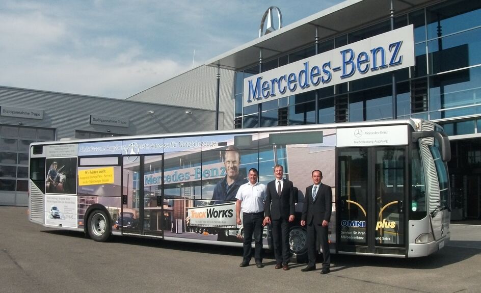Mercedes Benz Augsburg Deutschlandweite Premiere Augsburg B4b Schwaben