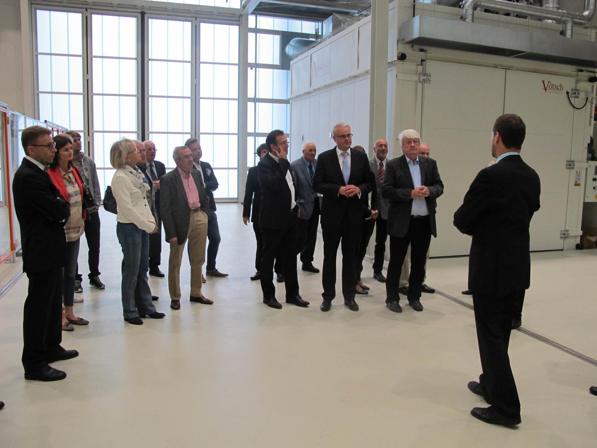 Die Abendveranstaltung der Technologie-Rallye im Augsburg Innovationspark, Foto: B4B SCHWABEN