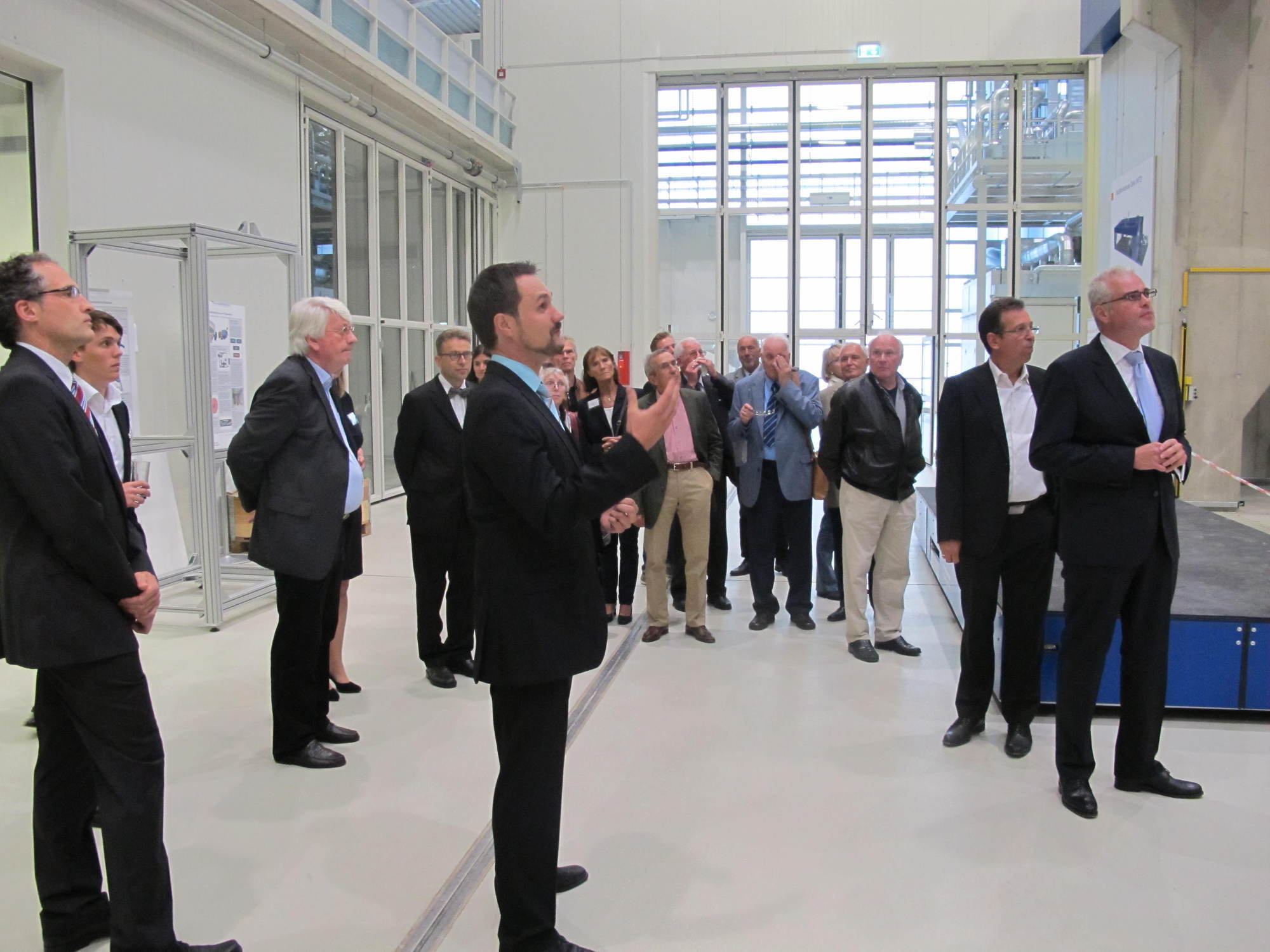Die Abendveranstaltung der Technologie-Rallye im Augsburg Innovationspark, Foto: B4B SCHWABEN