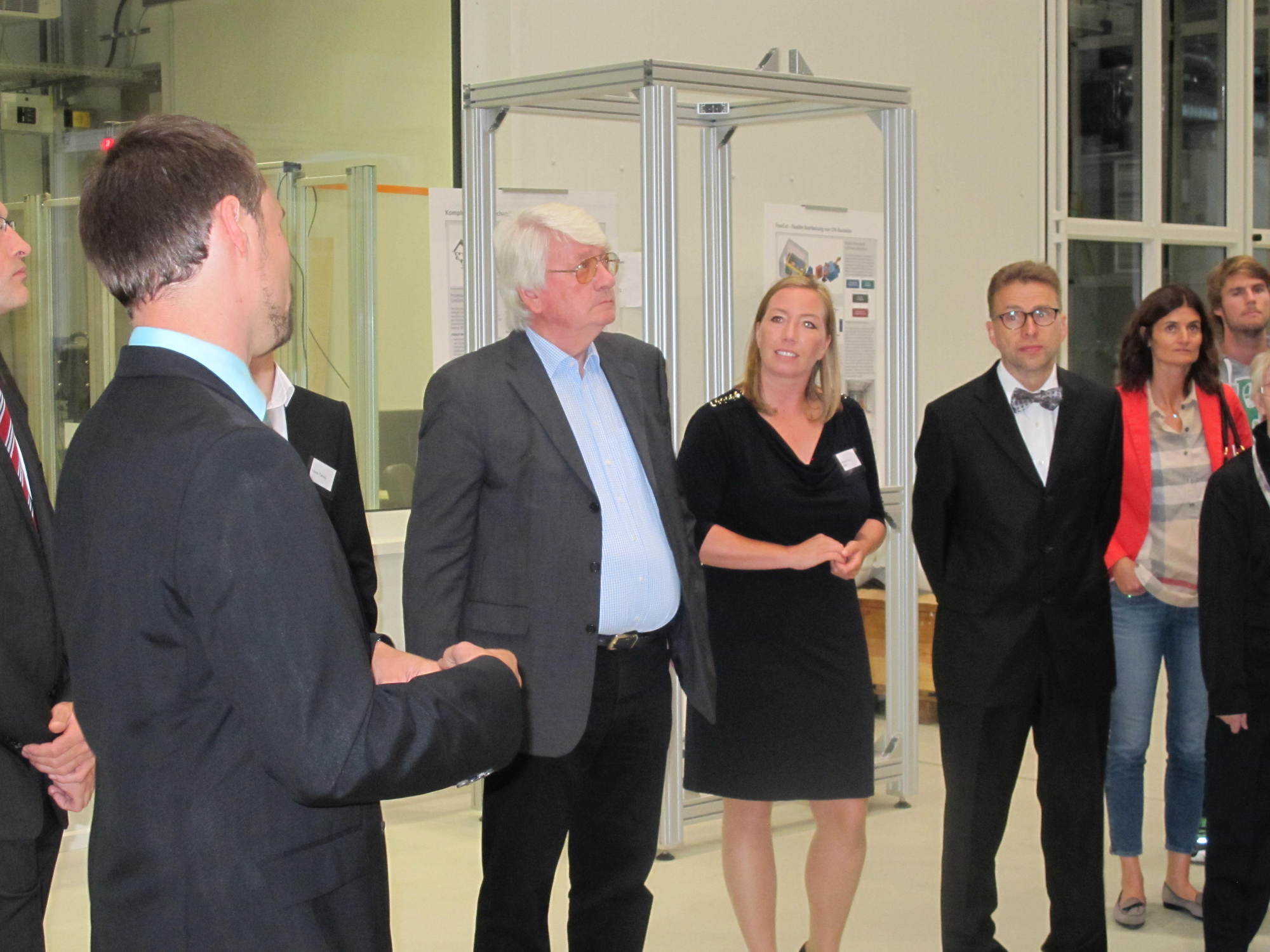 Die Abendveranstaltung der Technologie-Rallye im Augsburg Innovationspark, Foto: B4B SCHWABEN