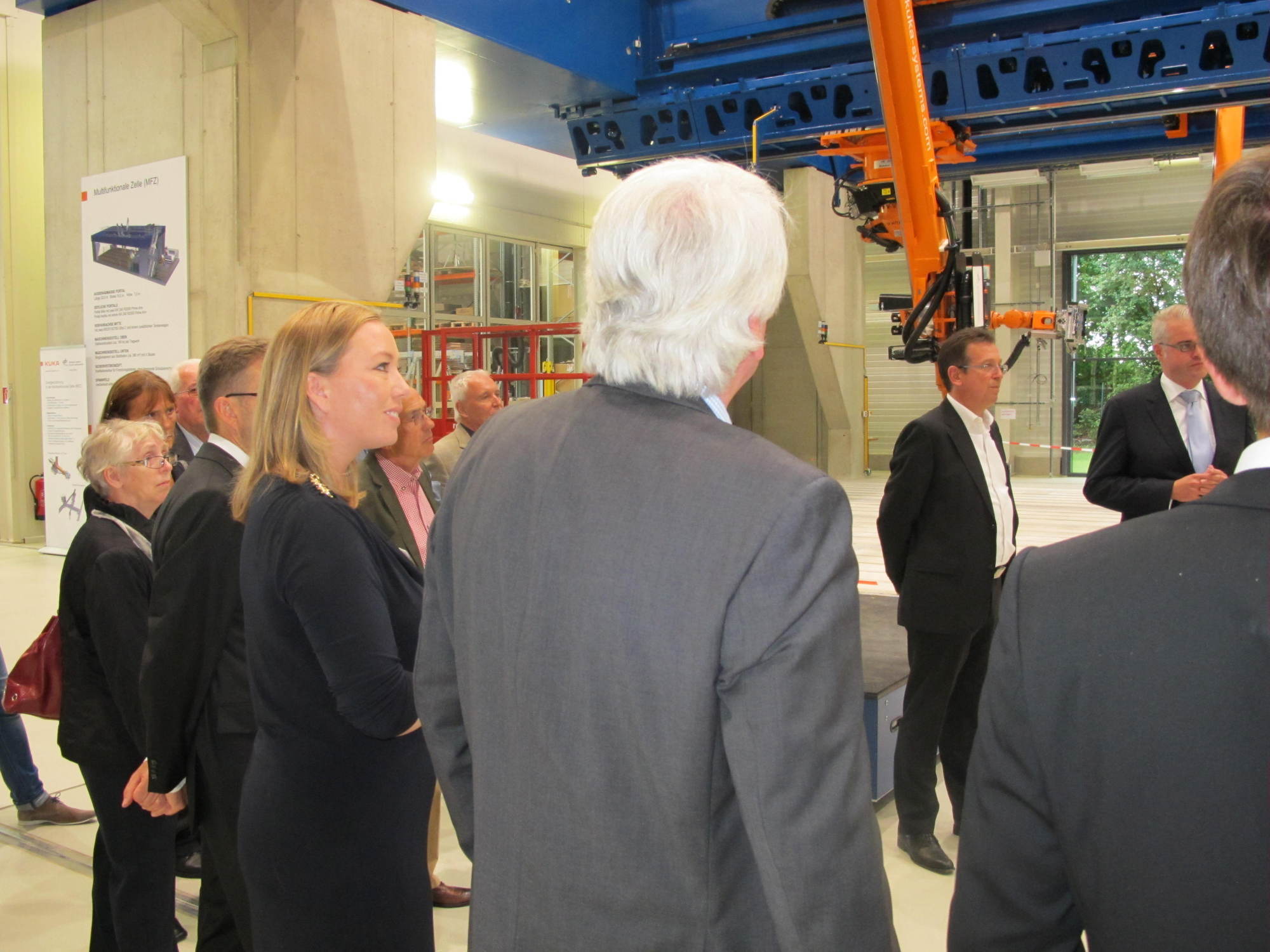 Die Abendveranstaltung der Technologie-Rallye im Augsburg Innovationspark, Foto: B4B SCHWABEN