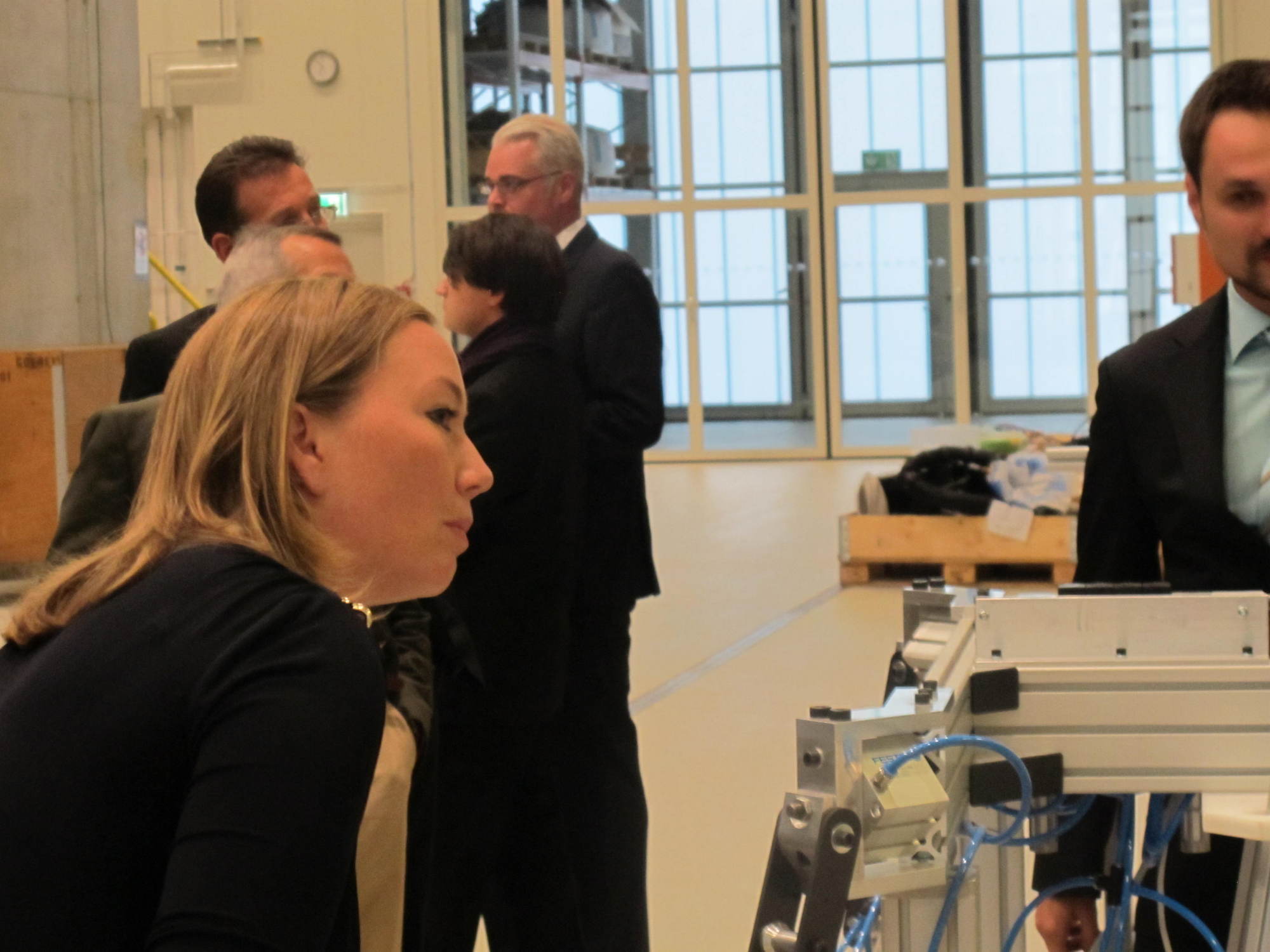 Die Abendveranstaltung der Technologie-Rallye im Augsburg Innovationspark, Foto: B4B SCHWABEN