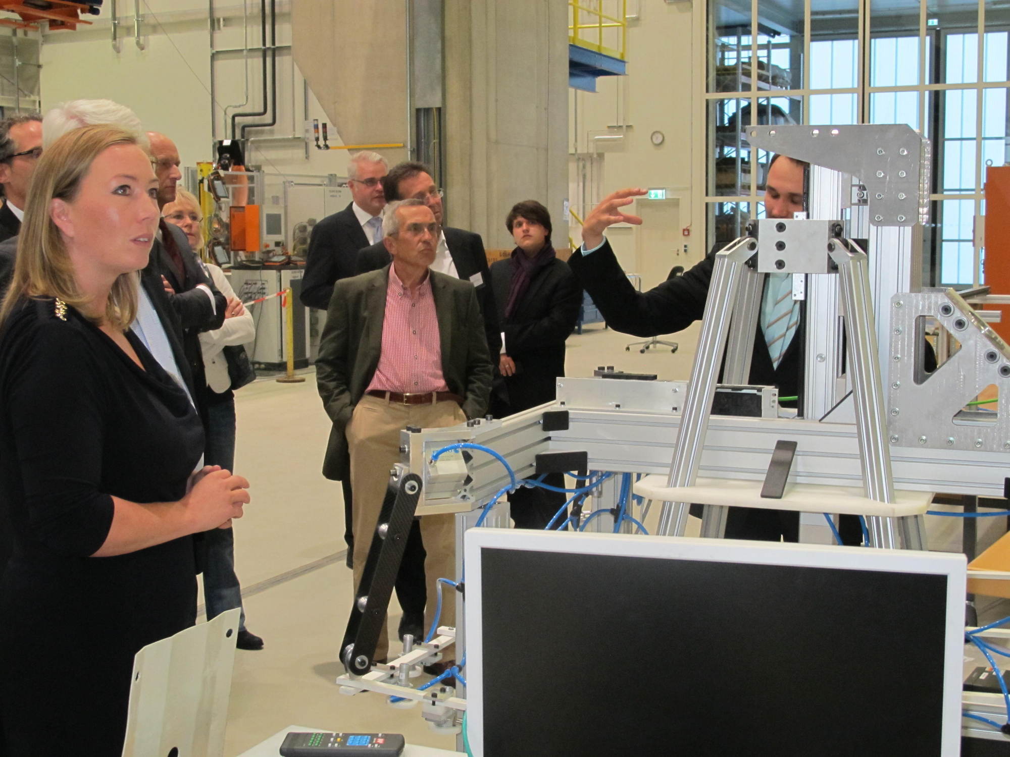 Die Abendveranstaltung der Technologie-Rallye im Augsburg Innovationspark, Foto: B4B SCHWABEN