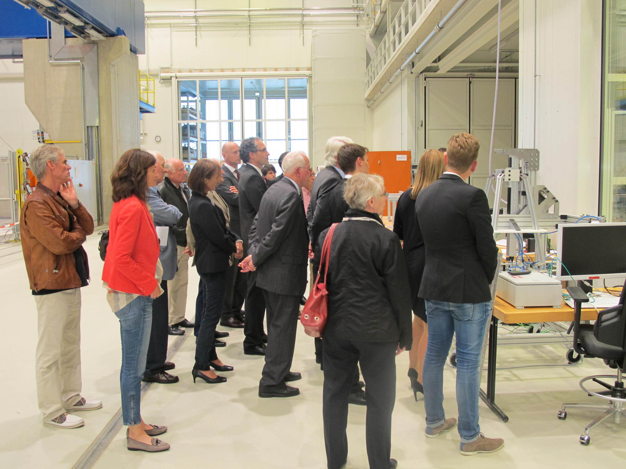 Die Abendveranstaltung der Technologie-Rallye im Augsburg Innovationspark, Foto: B4B SCHWABEN