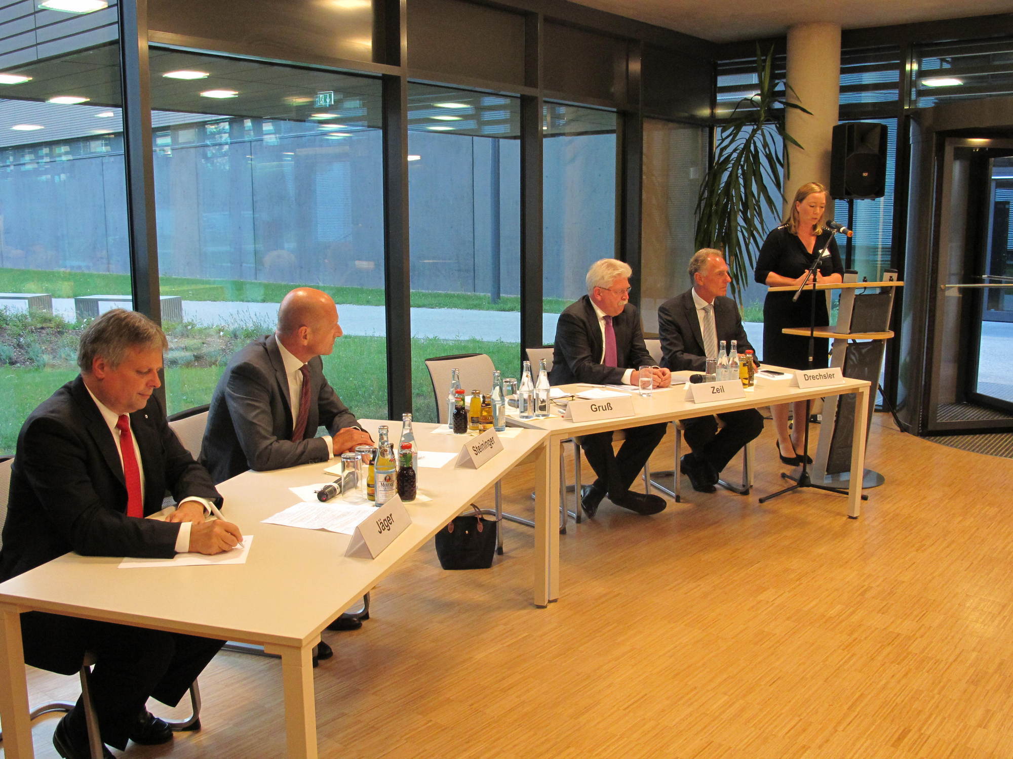 Die Abendveranstaltung der Technologie-Rallye im Augsburg Innovationspark, Foto: B4B SCHWABEN