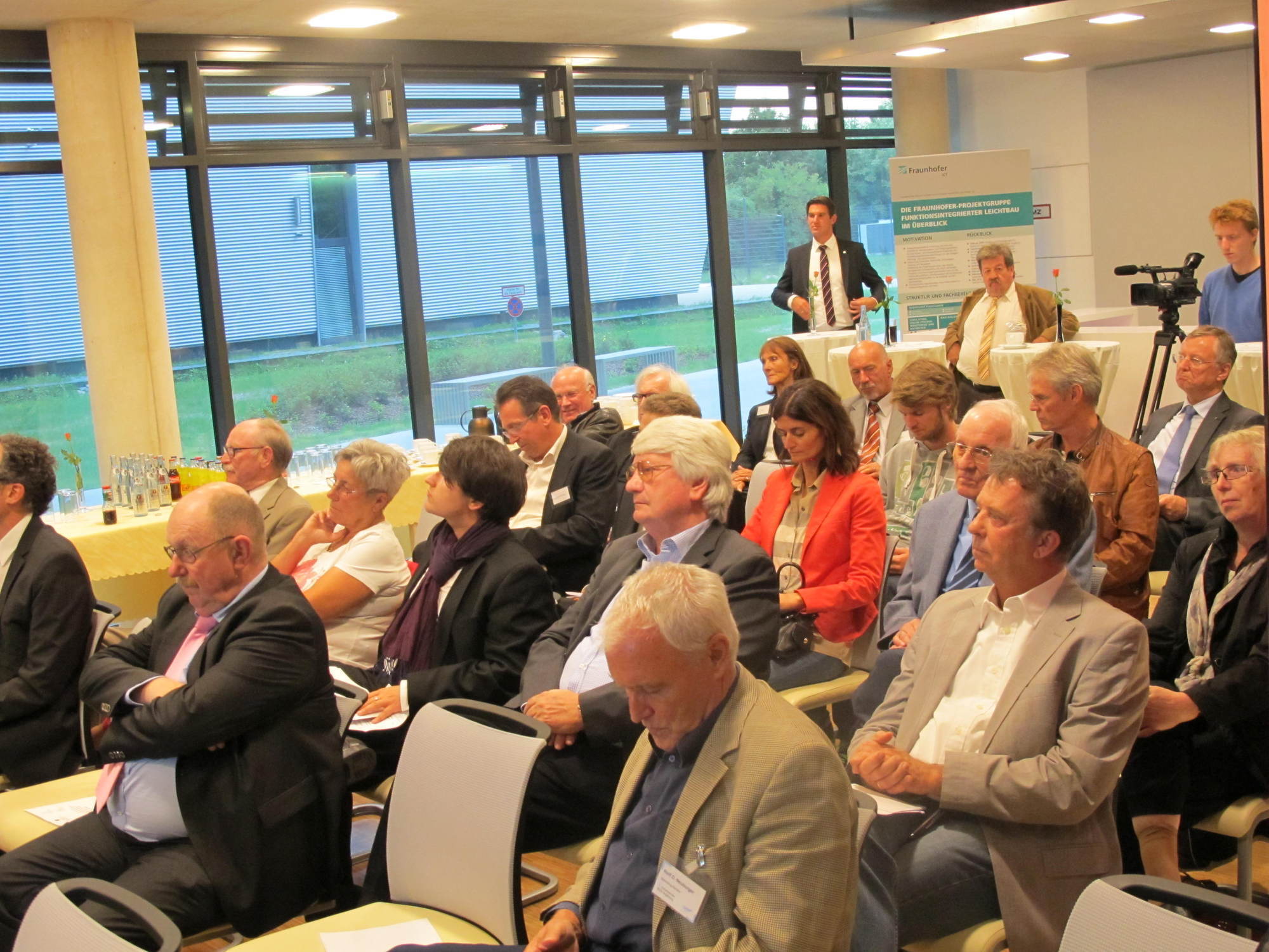 Die Abendveranstaltung der Technologie-Rallye im Augsburg Innovationspark, Foto: B4B SCHWABEN