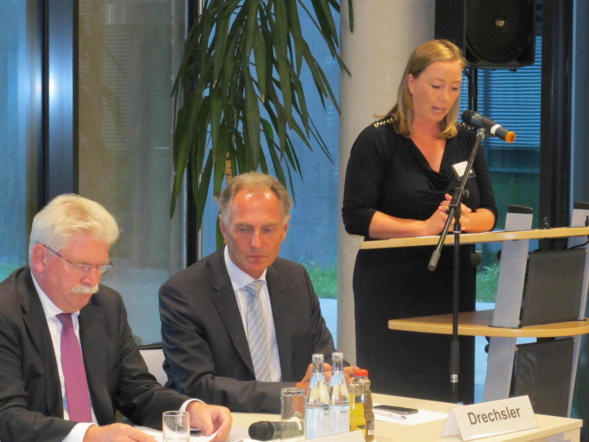 Die Abendveranstaltung der Technologie-Rallye im Augsburg Innovationspark, Foto: B4B SCHWABEN