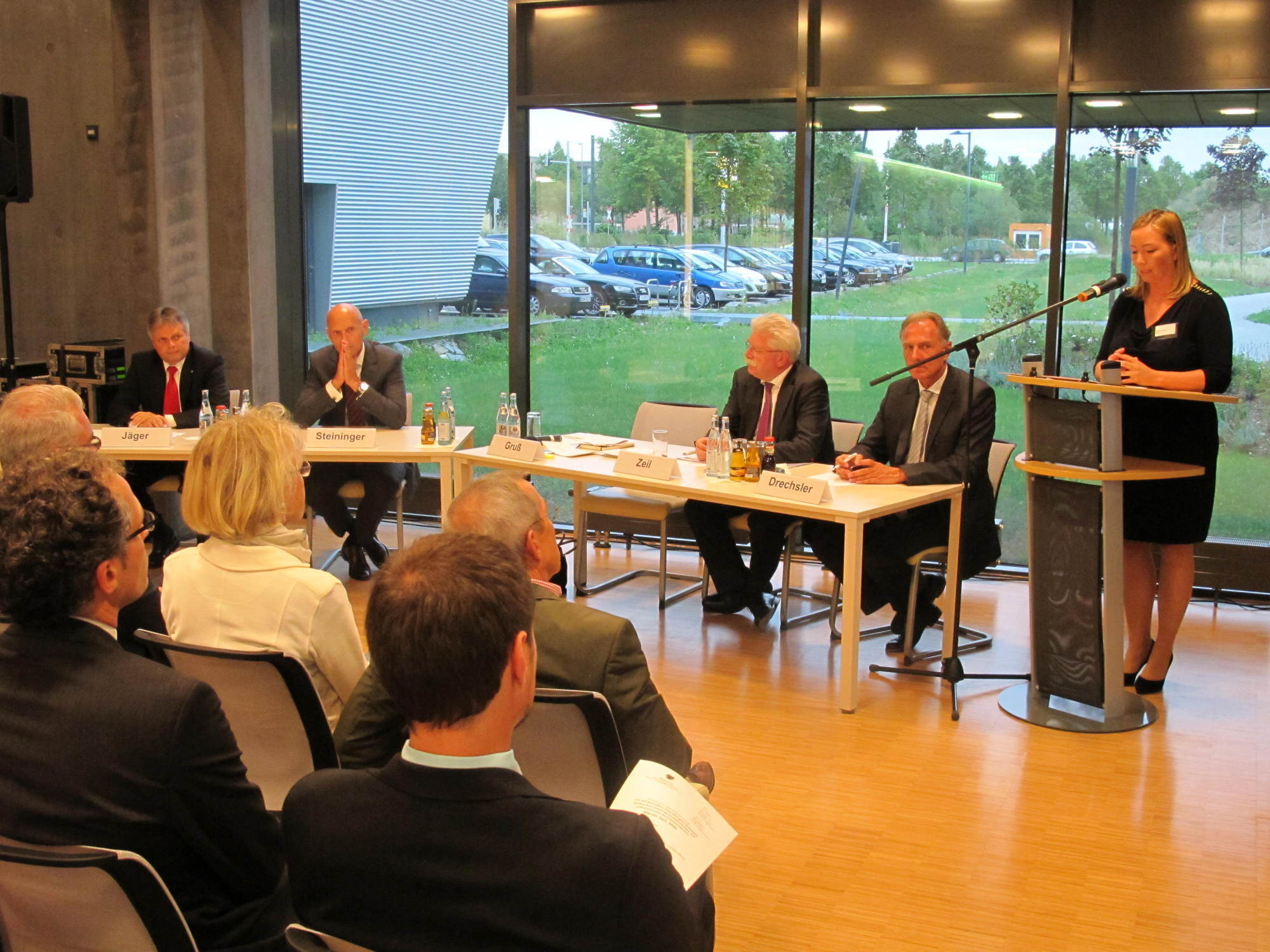 Die Abendveranstaltung der Technologie-Rallye im Augsburg Innovationspark, Foto: B4B SCHWABEN
