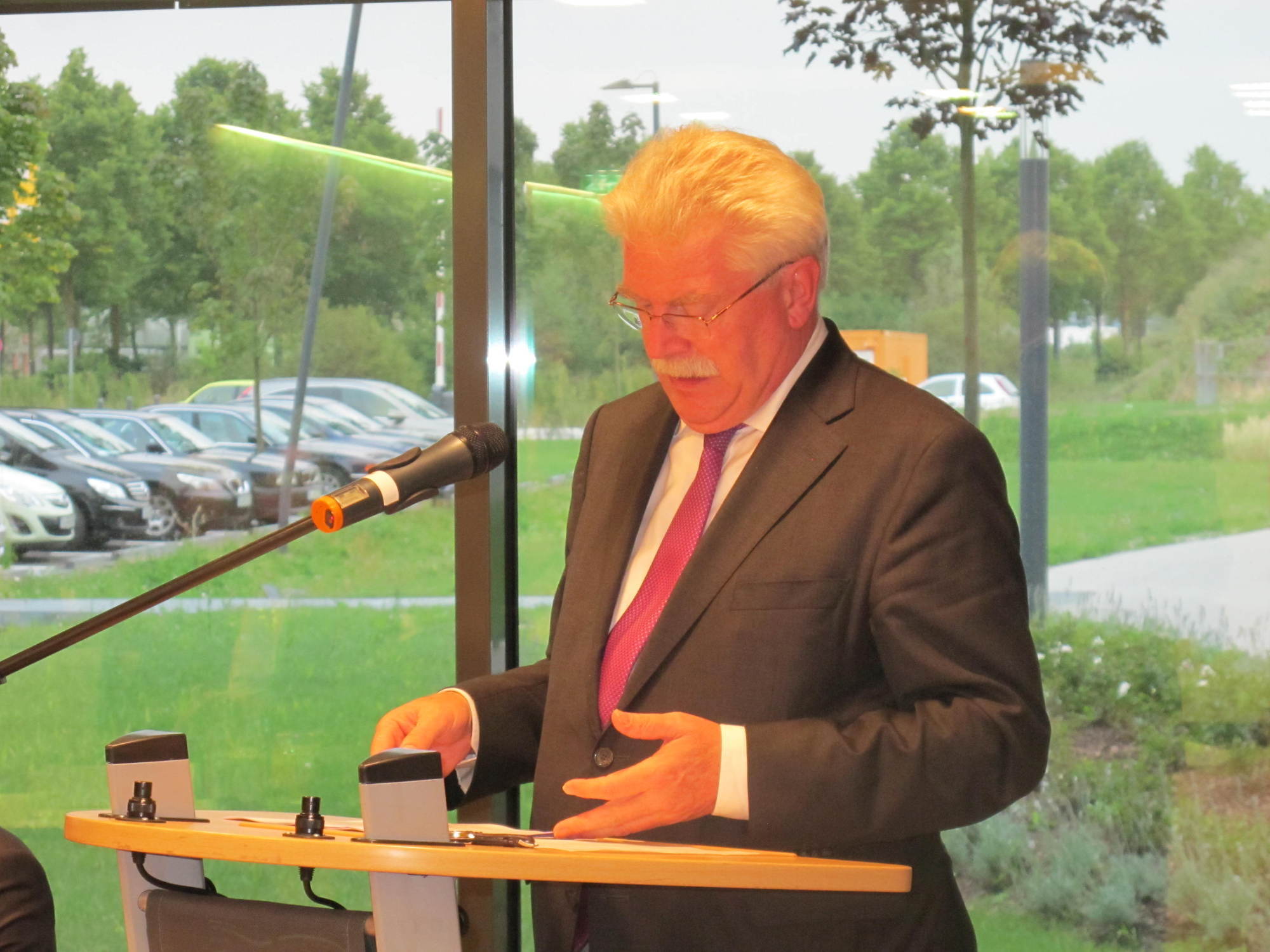 Die Abendveranstaltung der Technologie-Rallye im Augsburg Innovationspark, Foto: B4B SCHWABEN
