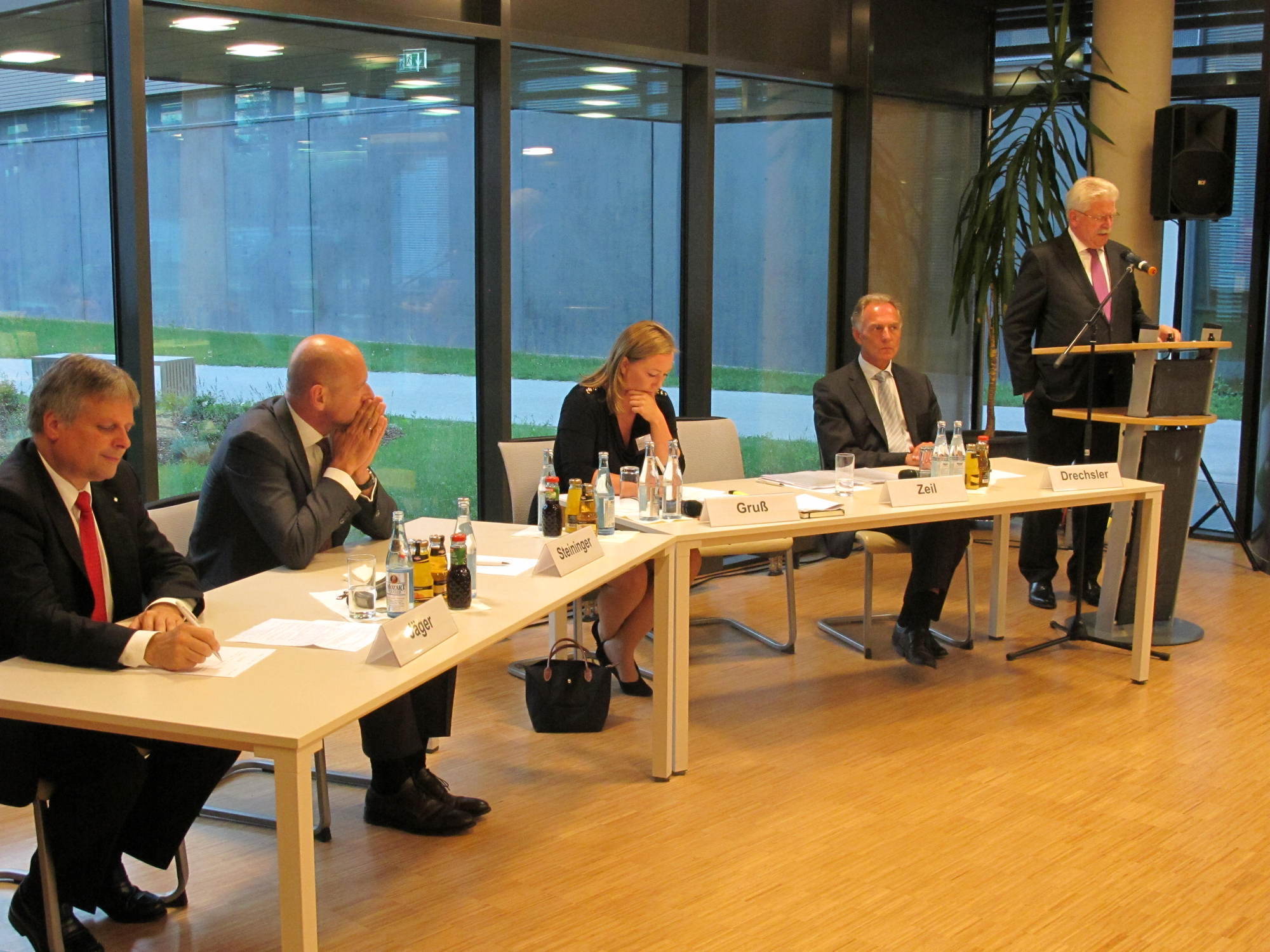 Die Abendveranstaltung der Technologie-Rallye im Augsburg Innovationspark, Foto: B4B SCHWABEN