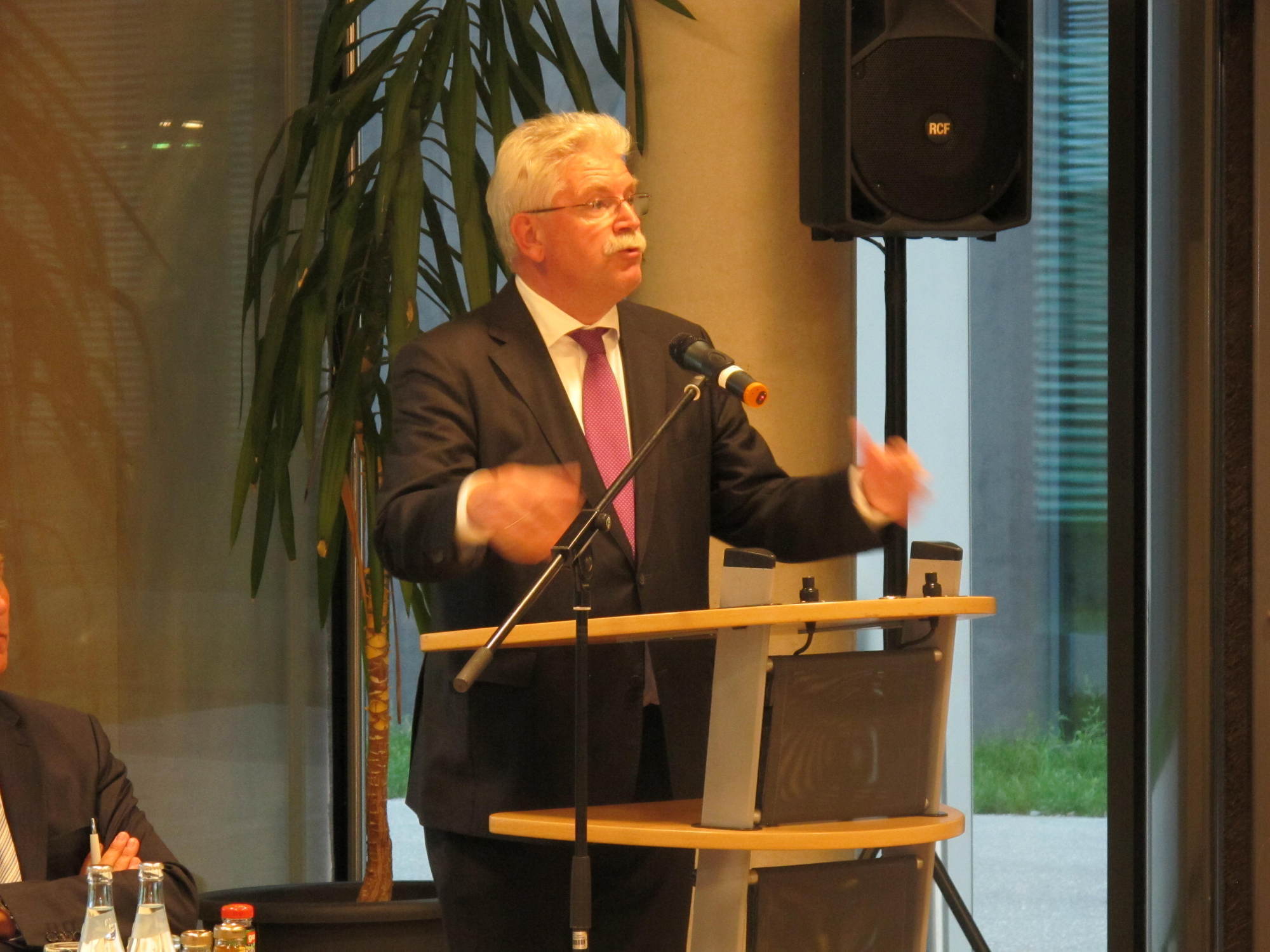 Die Abendveranstaltung der Technologie-Rallye im Augsburg Innovationspark, Foto: B4B SCHWABEN
