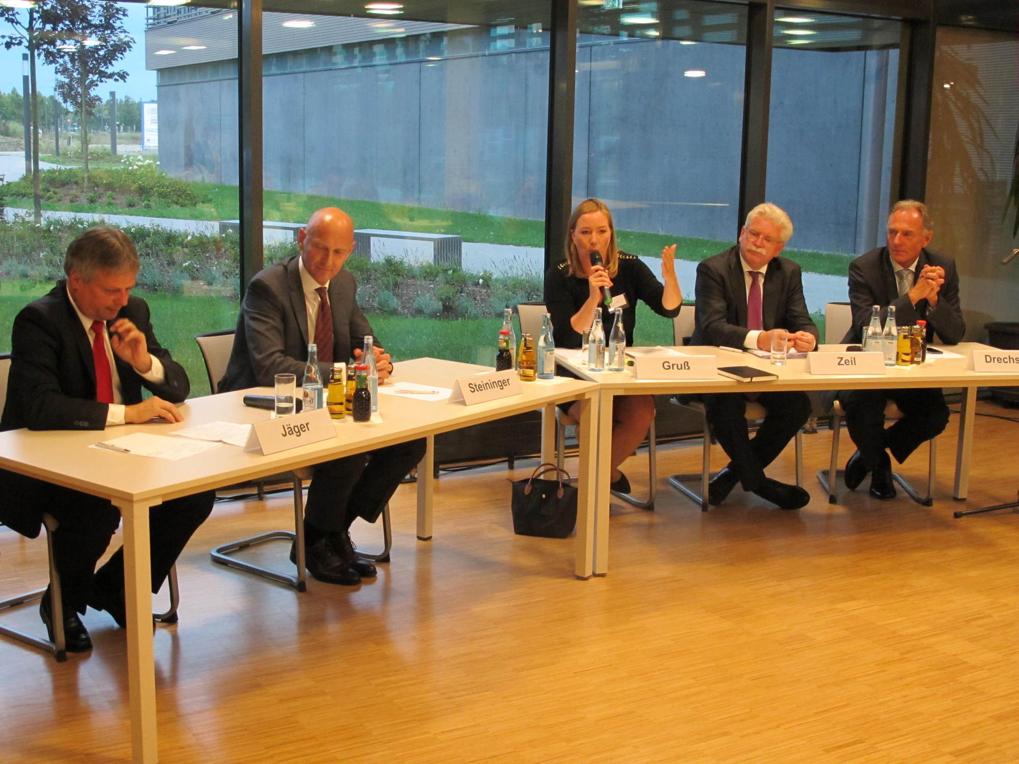 Die Abendveranstaltung der Technologie-Rallye im Augsburg Innovationspark, Foto: B4B SCHWABEN