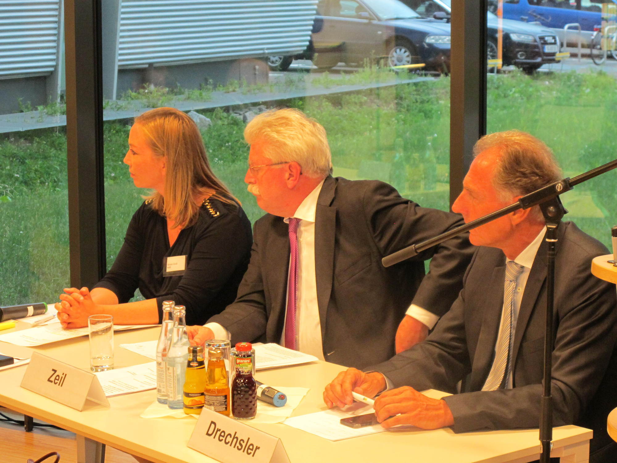 Die Abendveranstaltung der Technologie-Rallye im Augsburg Innovationspark, Foto: B4B SCHWABEN