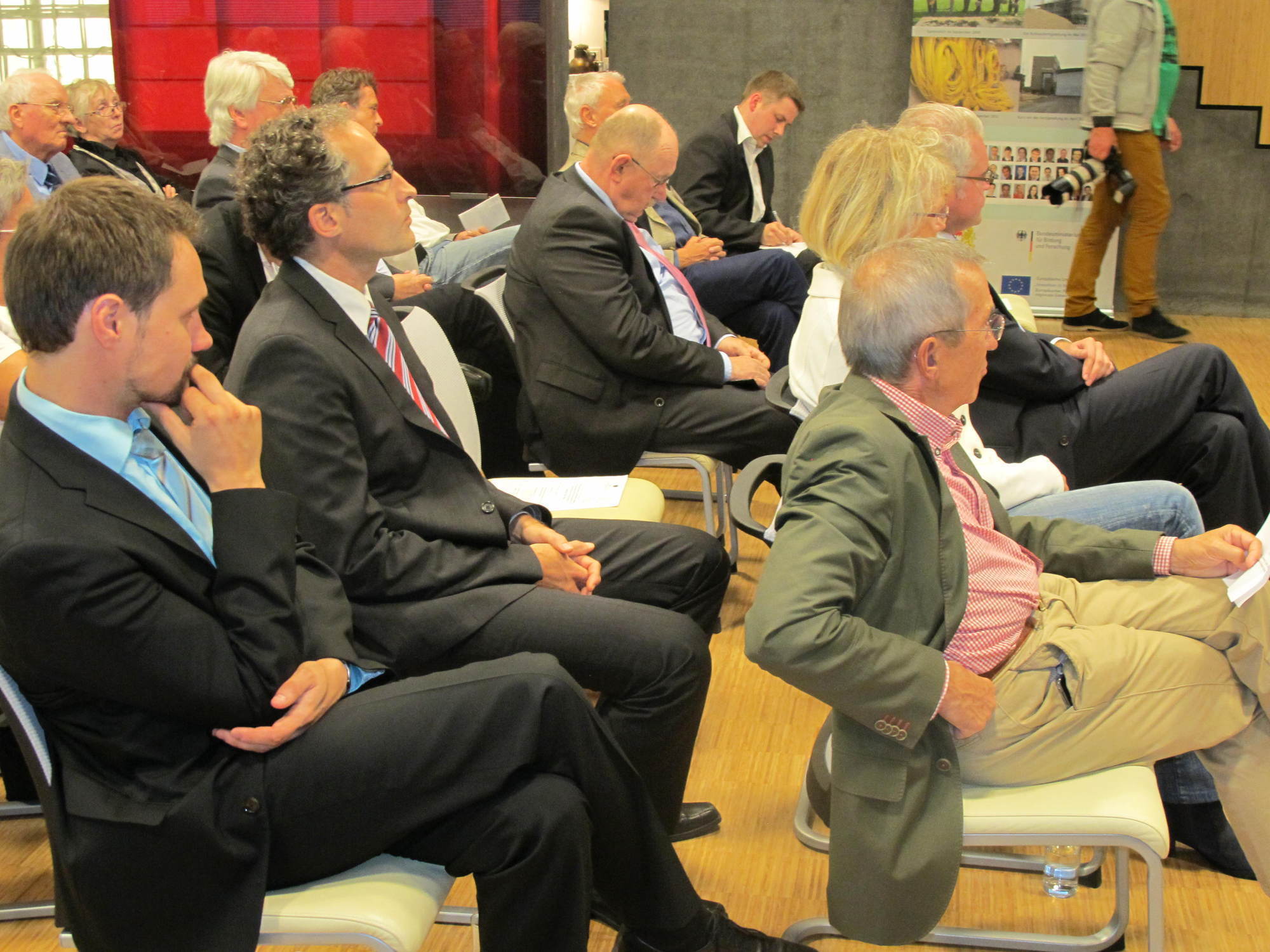 Die Abendveranstaltung der Technologie-Rallye im Augsburg Innovationspark, Foto: B4B SCHWABEN