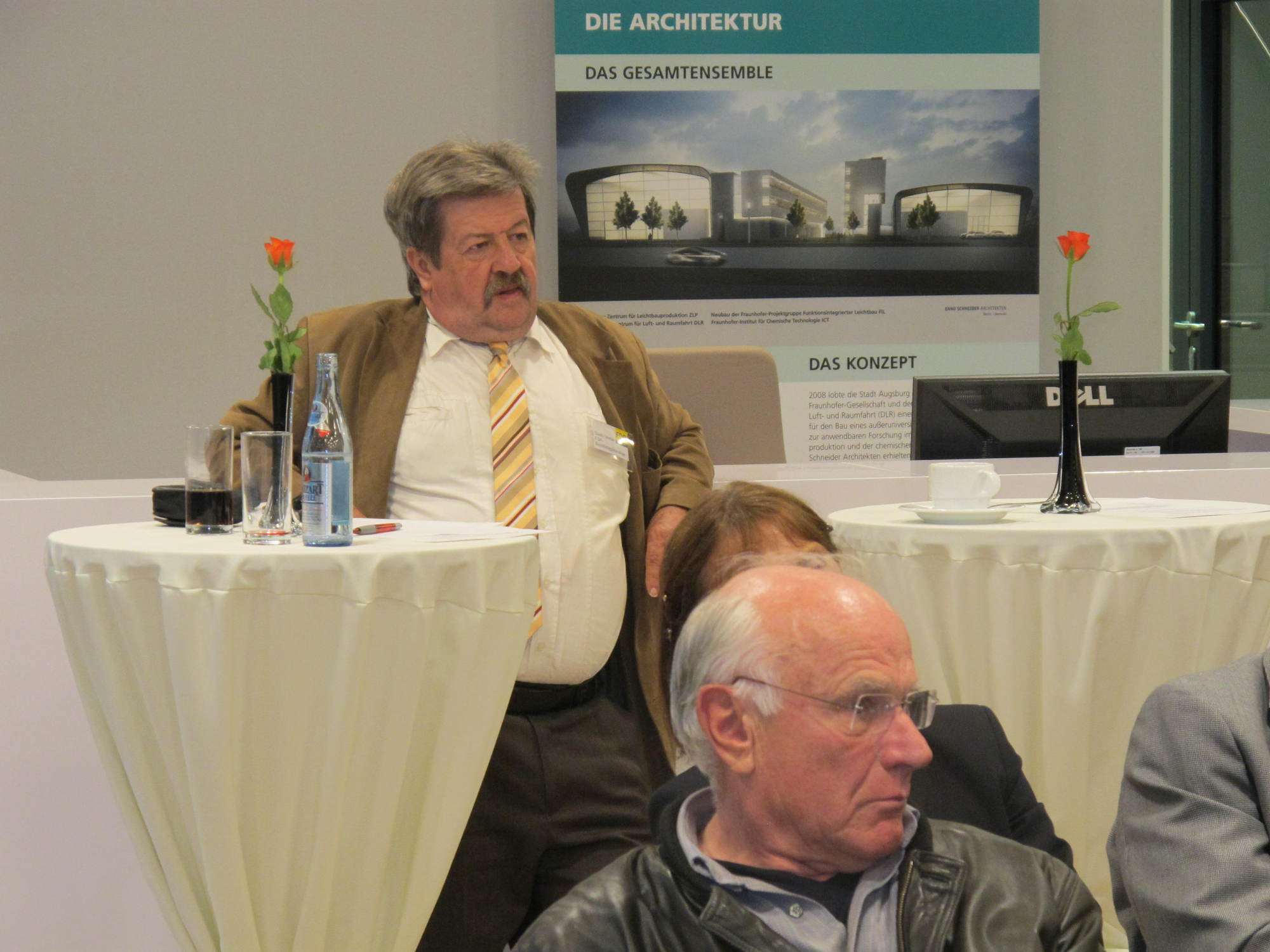 Die Abendveranstaltung der Technologie-Rallye im Augsburg Innovationspark, Foto: B4B SCHWABEN