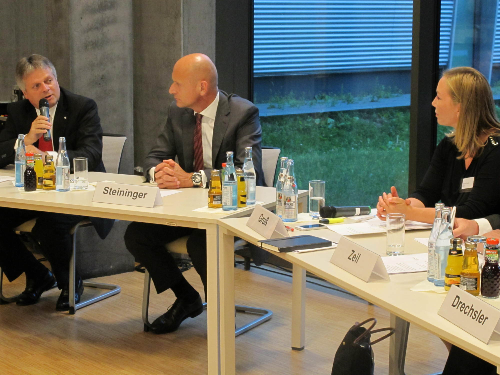 Die Abendveranstaltung der Technologie-Rallye im Augsburg Innovationspark, Foto: B4B SCHWABEN