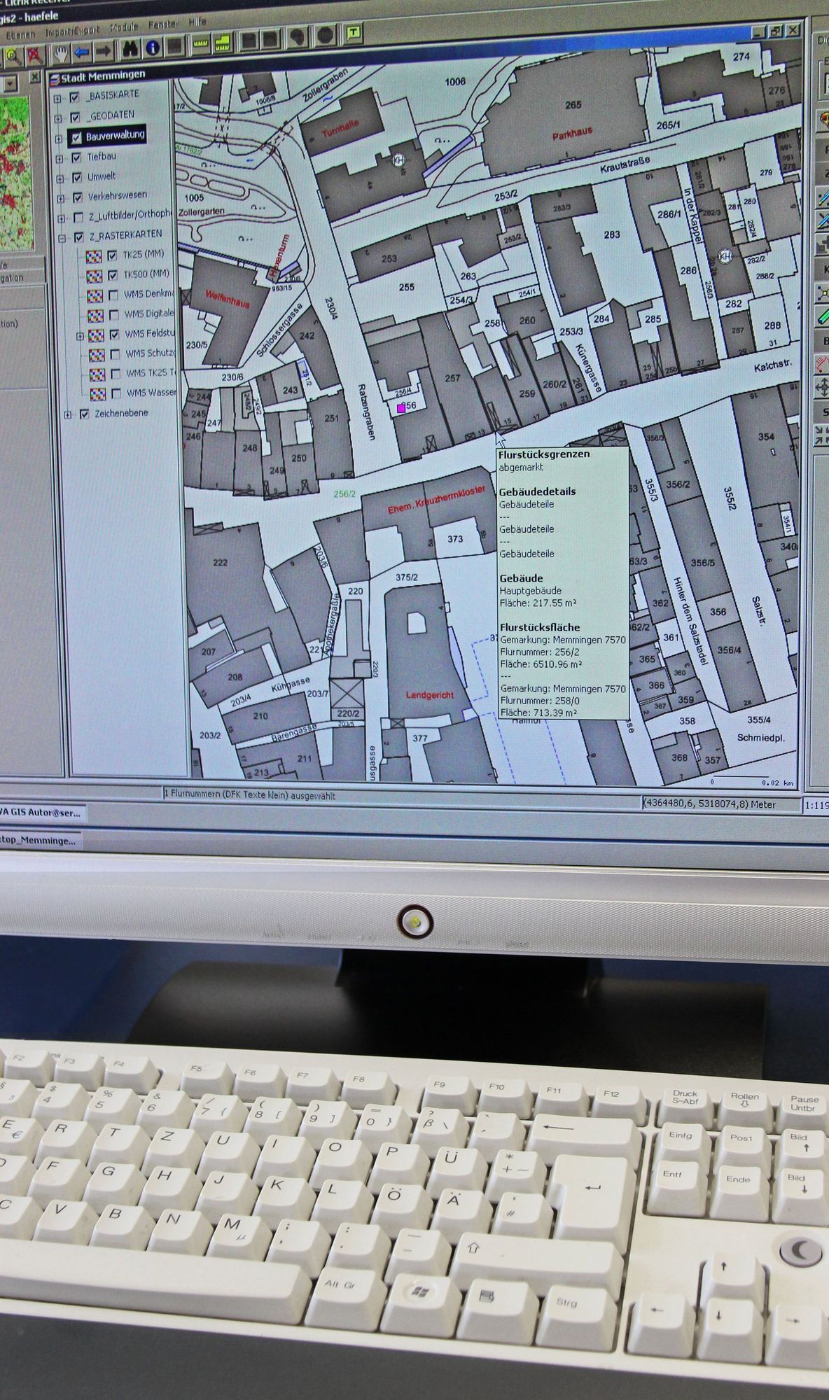 Die Stadt Memmingen setzt jetzt ein neues Geoinformationssystem ein, Foto: Stadt Memmingen