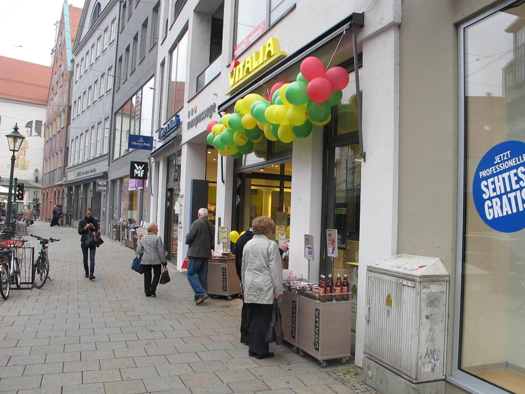 VITALIA in der Maxstraße Augsburg. Fotos: B4B SCHWABEN