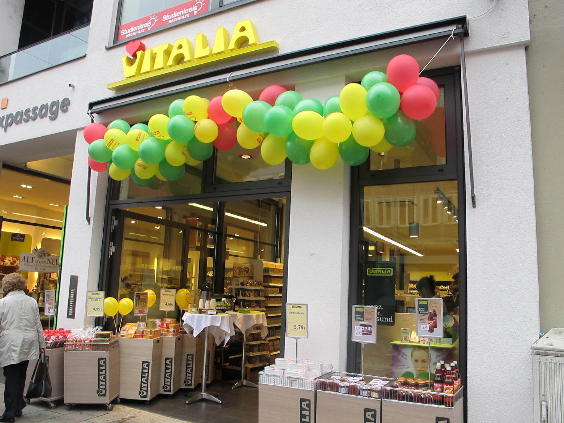 VITALIA in der Maxstraße Augsburg. Fotos: B4B SCHWABEN