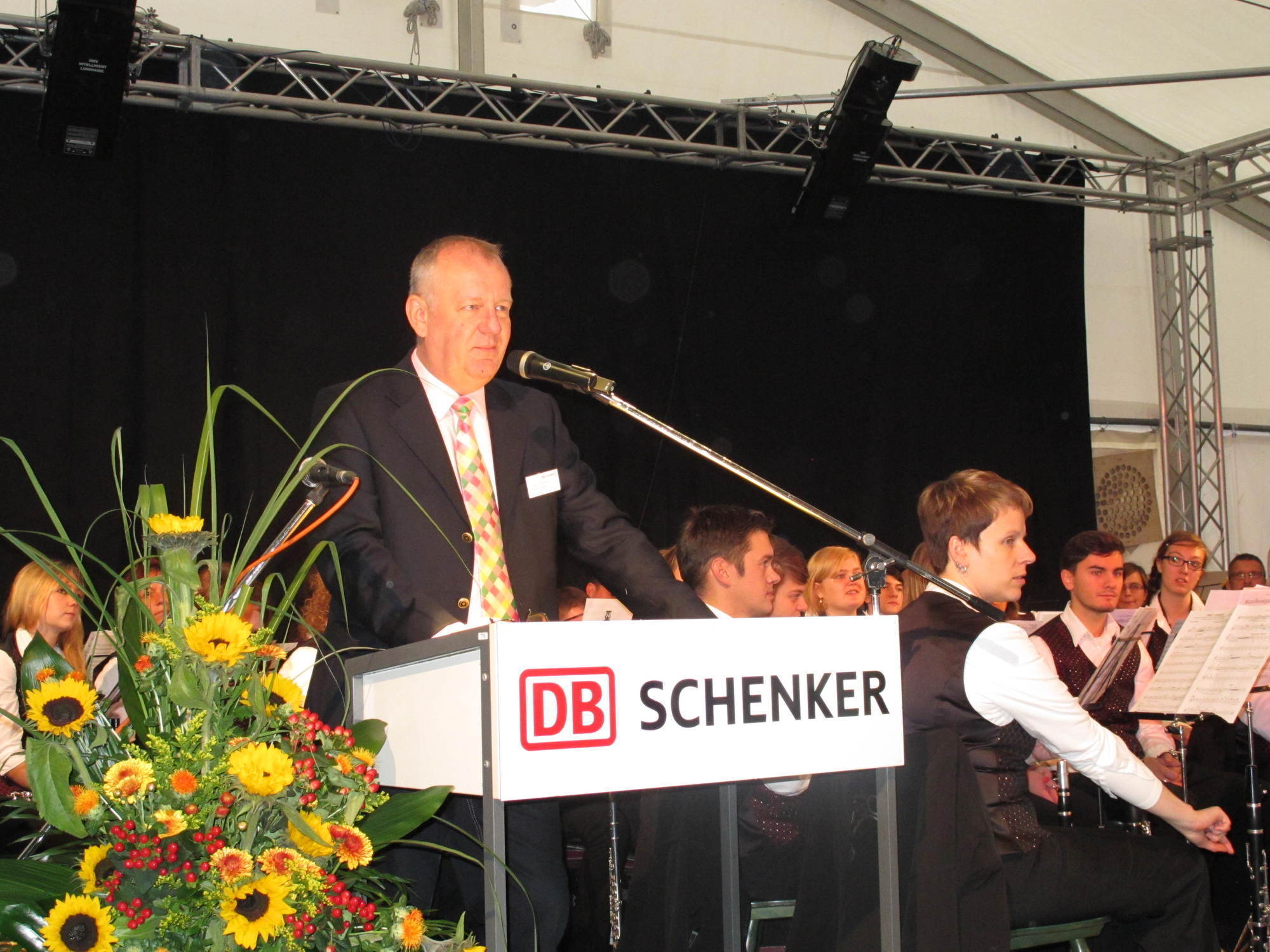 DB Schenker eröffnete am Wochenende nicht nur neue Räumlichkeiten am Standort Augsburg, Foto: B4B SCHWABEN