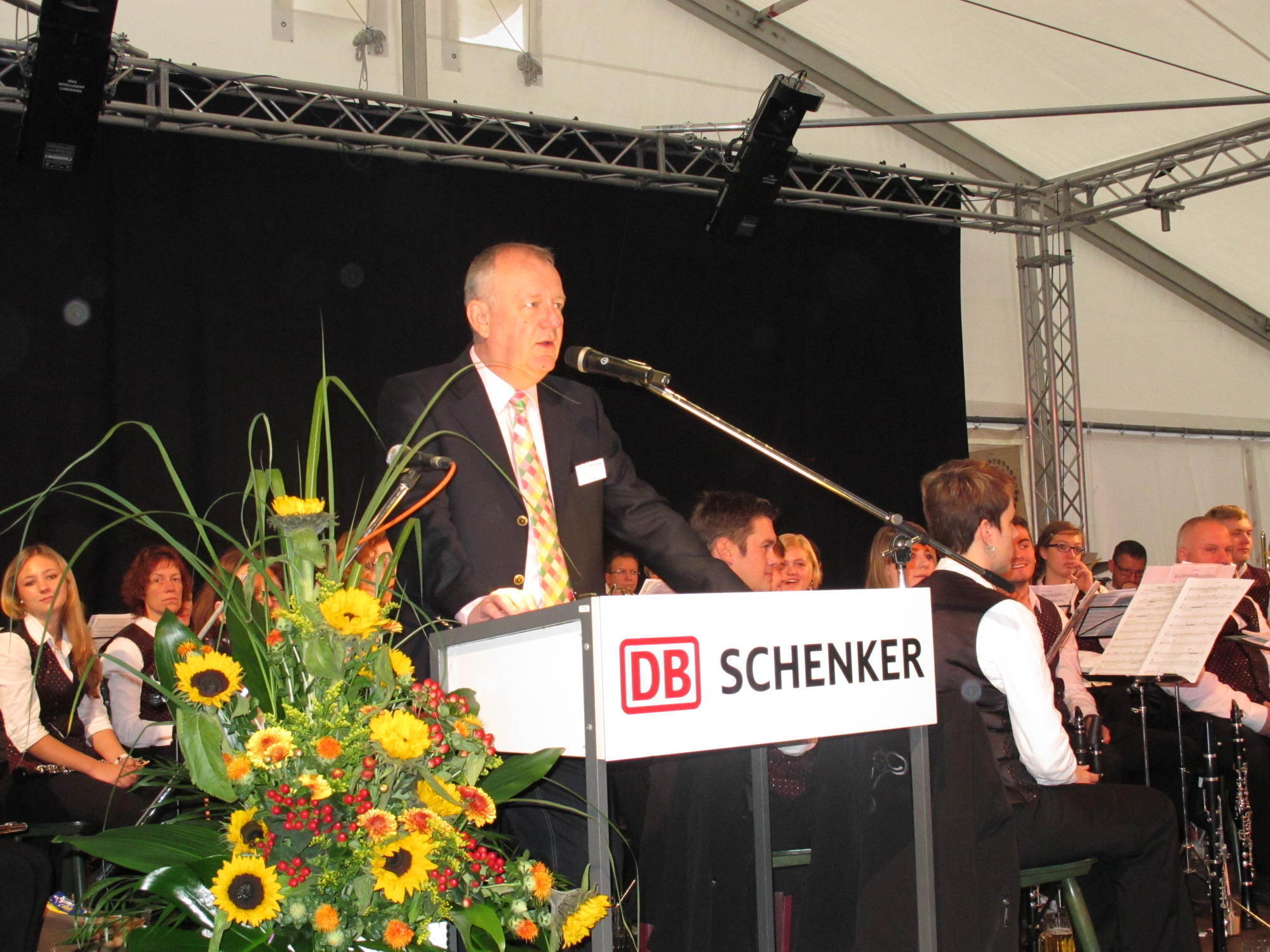 DB Schenker eröffnete am Wochenende nicht nur neue Räumlichkeiten am Standort Augsburg, Foto: B4B SCHWABEN