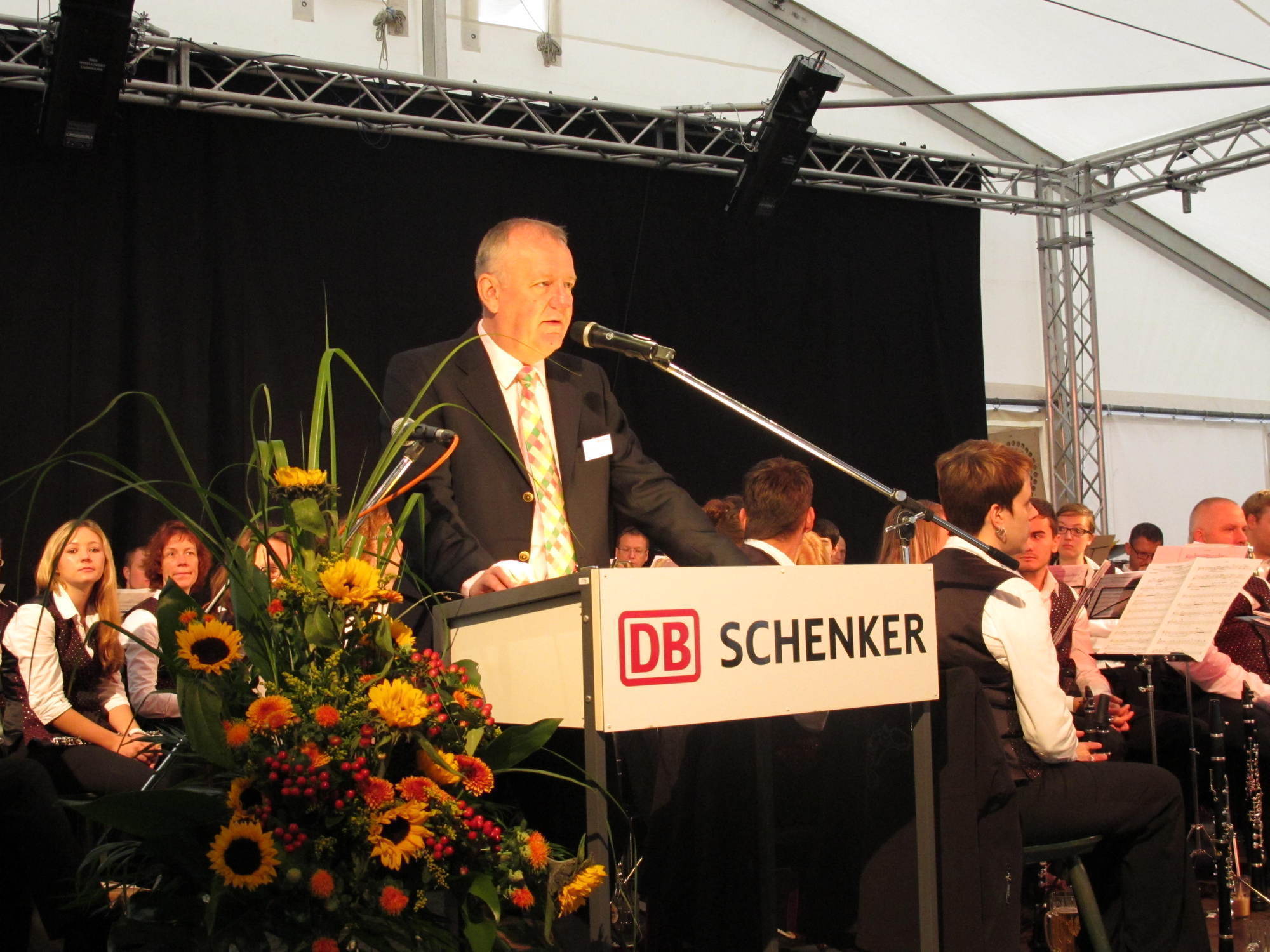 DB Schenker eröffnete am Wochenende nicht nur neue Räumlichkeiten am Standort Augsburg, Foto: B4B SCHWABEN